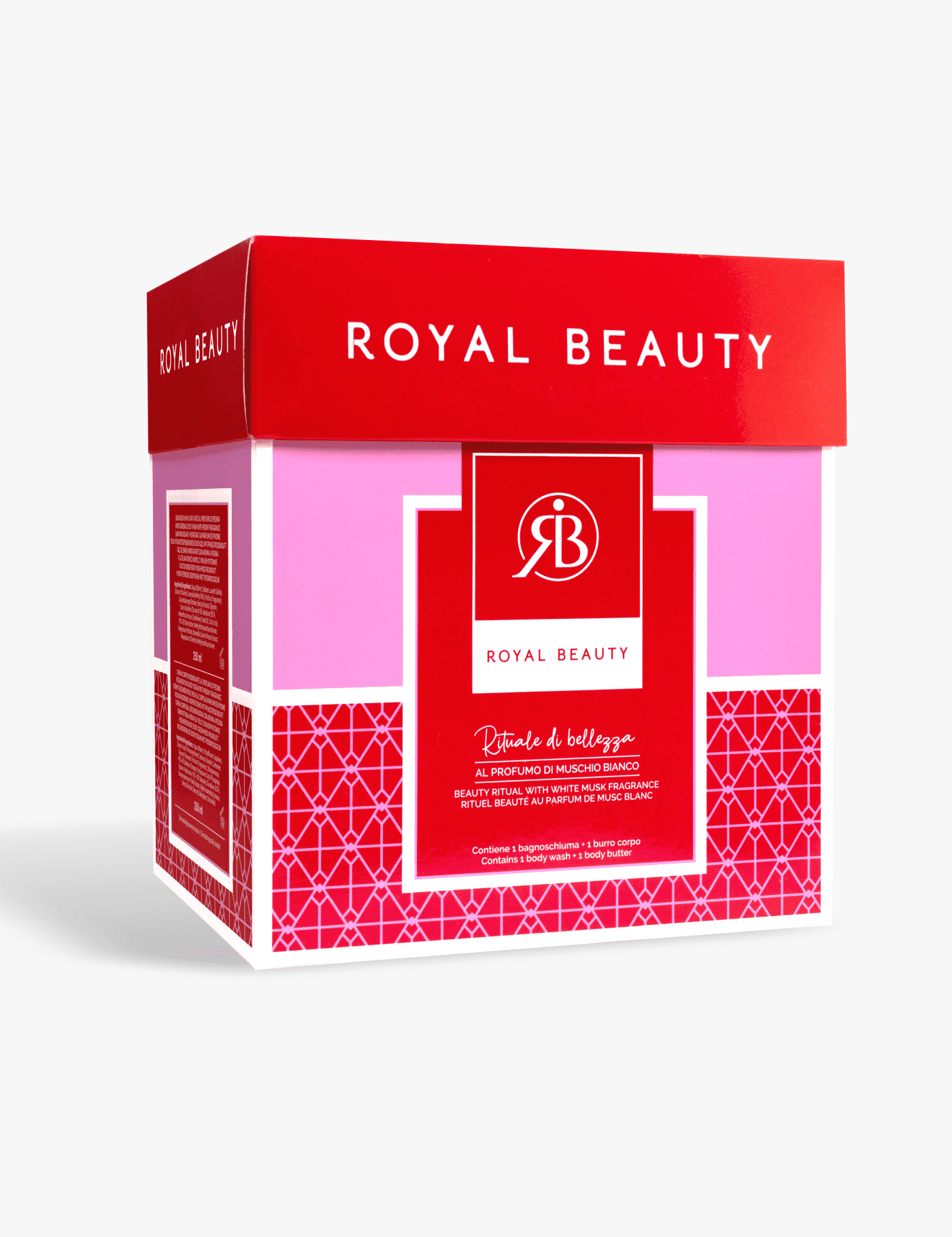 Cofanetto bagnoschiuma e burro corpo - muschio bianco - Prodotti per la Cura del Corpo | Royal Beauty