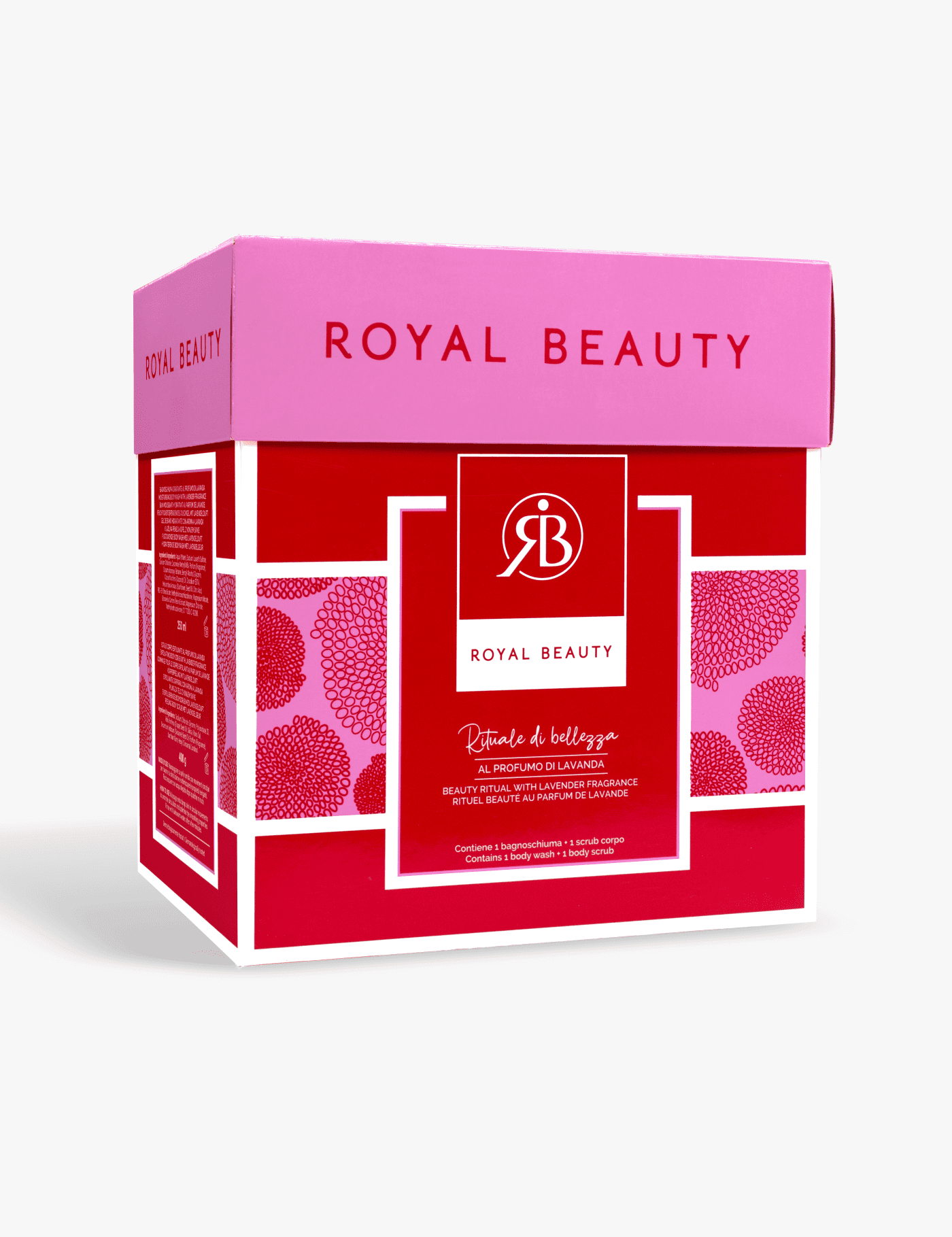 Cofanetto bagnoschiuma e scrub corpo - lavanda - Prodotti per la Cura del Corpo | Royal Beauty