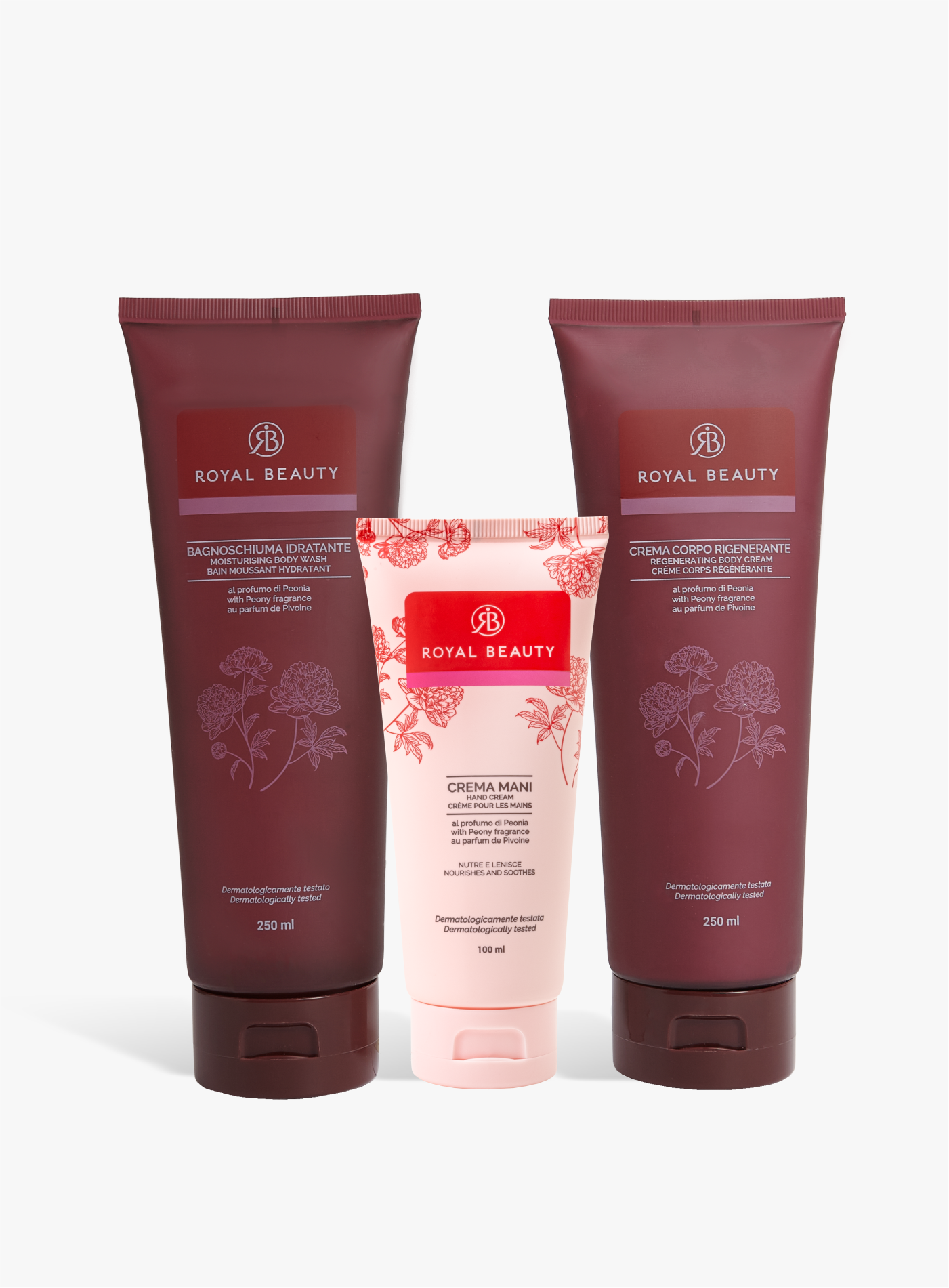 Set Regalo Peonia – Coccola di Bellezza | Royal Beauty