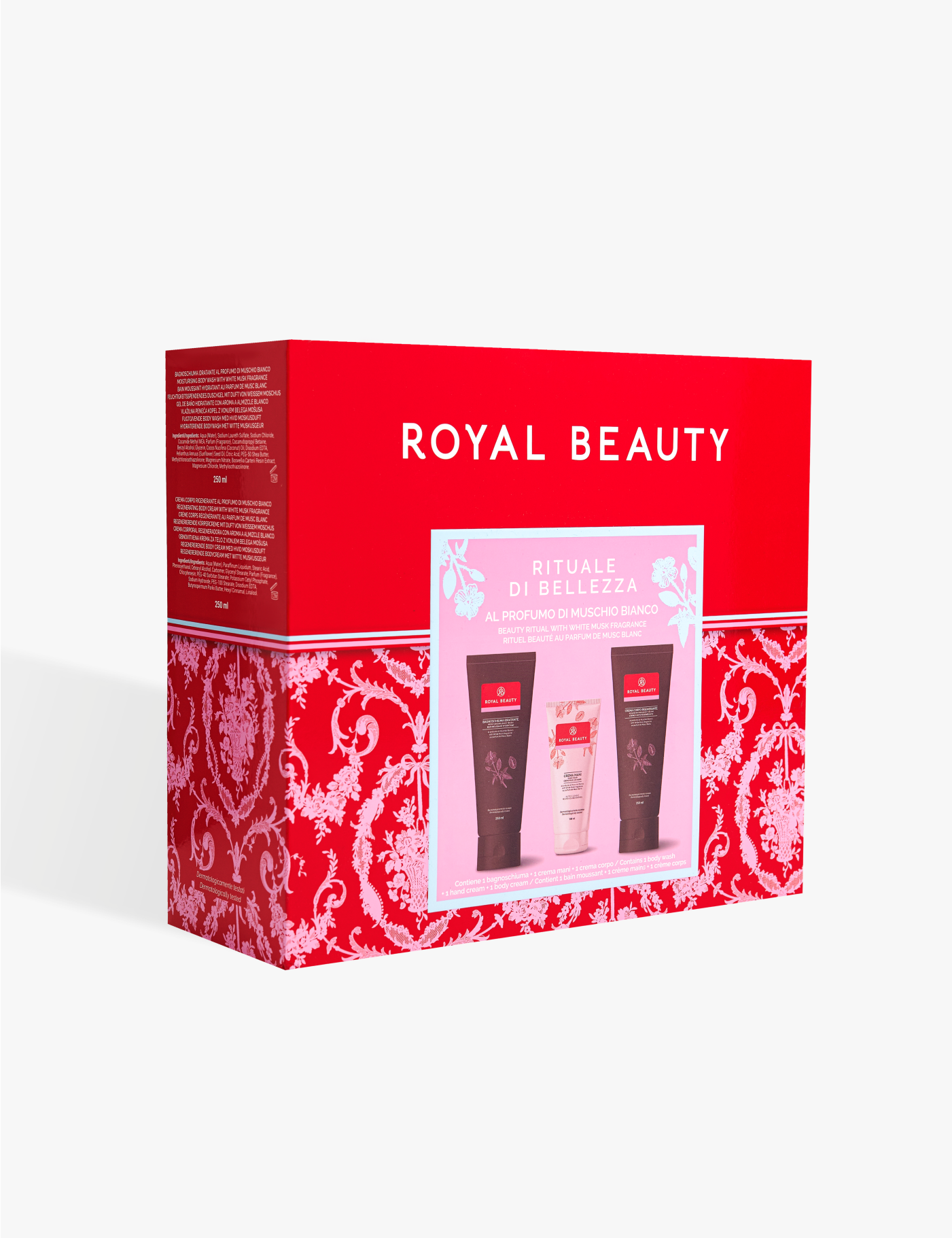 Set Regalo Muschio Bianco – Coccola di Bellezza - Idee Regalo | ROYAL BEAUTY