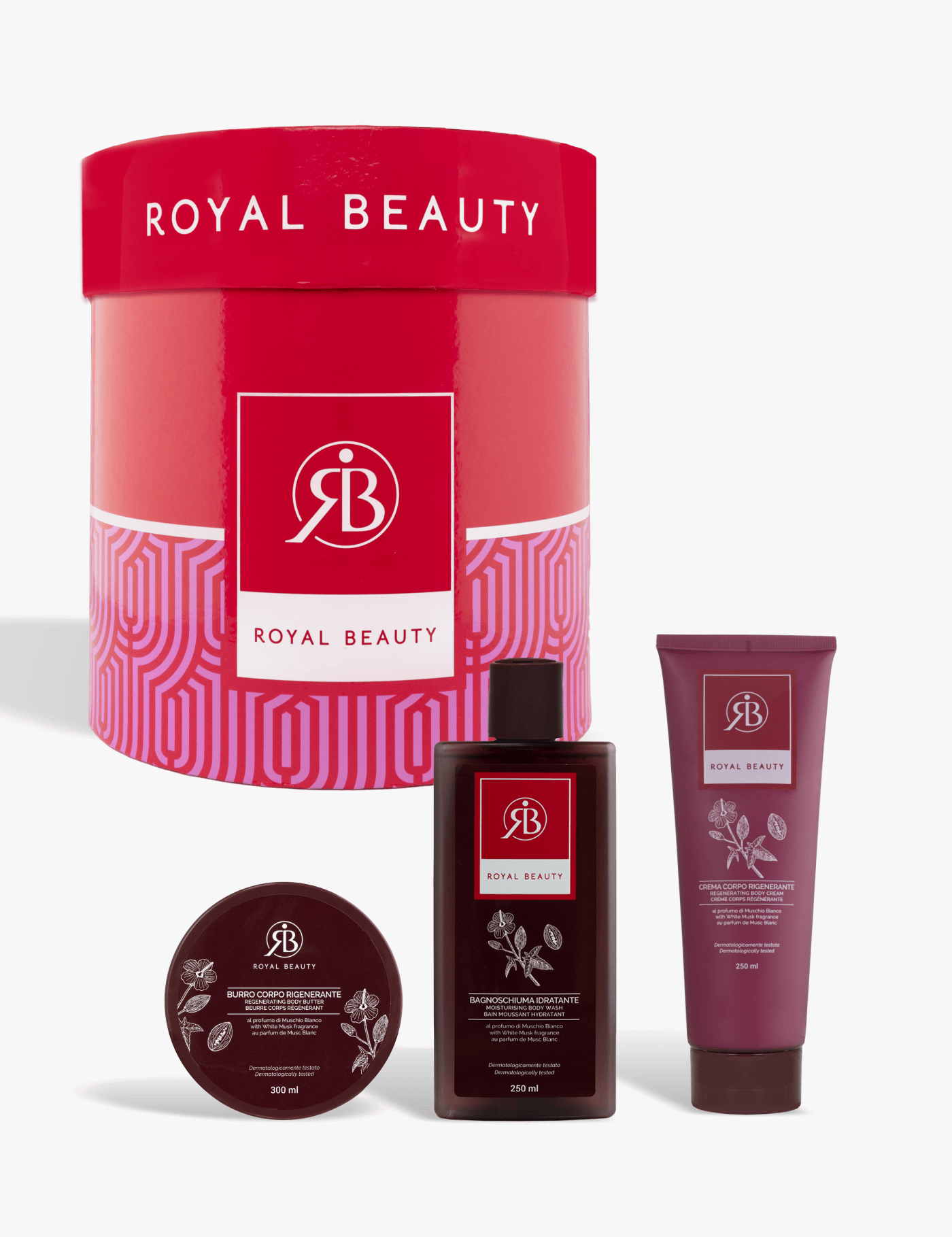 Trattamento Corpo Completo al Muschio Bianco - Prodotti per la Cura del Corpo | Royal Beauty