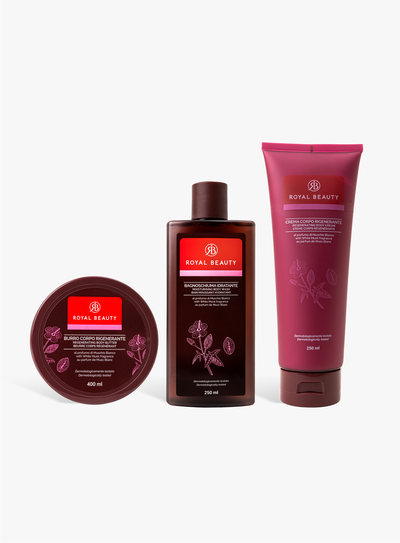 Trattamento Corpo Completo al Muschio Bianco | Royal Beauty