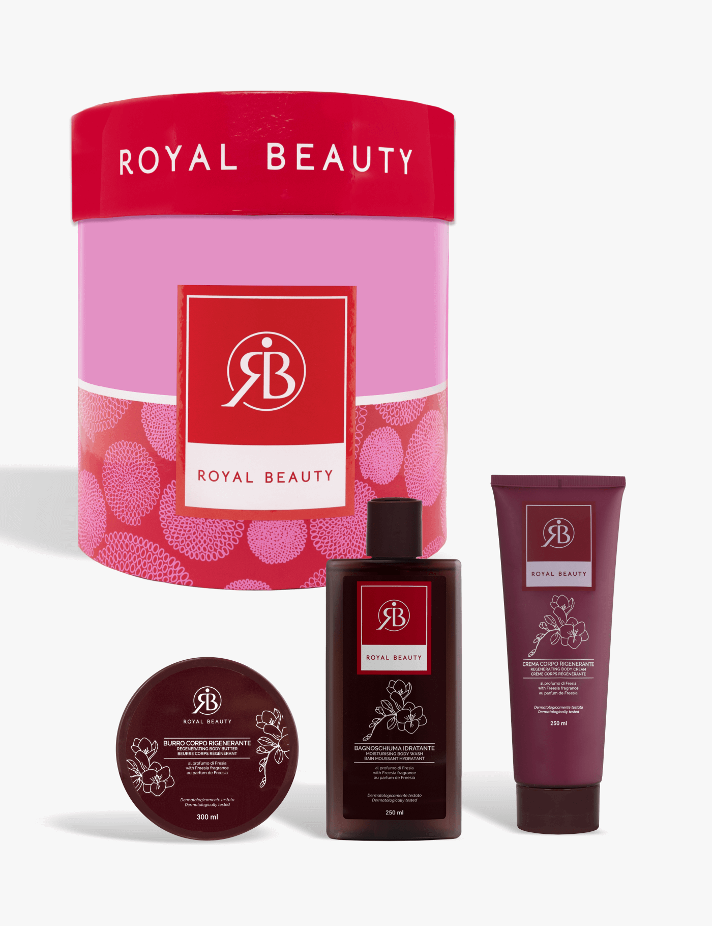Trattamento Corpo Completo al Profumo di Fresia - Prodotti per la Cura del Corpo | Royal Beauty