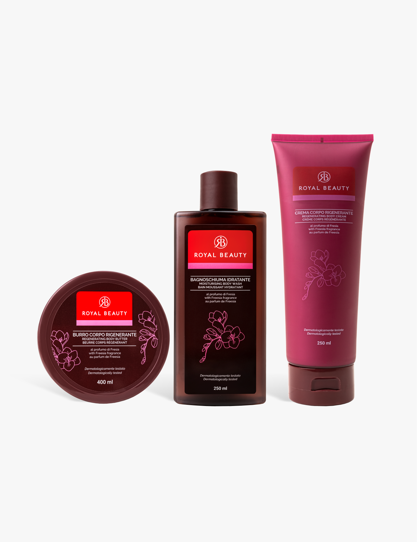 Trattamento Corpo Completo al Profumo di Fresia - Idee Regalo | ROYAL BEAUTY