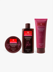 Körperpflegeset mit Schaumbad, Körpercreme und Körperbutter - Freesie -  | Königliche Schönheit