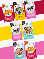 Geschenkbox - 7 Tiermasken -  | Royal Beauty