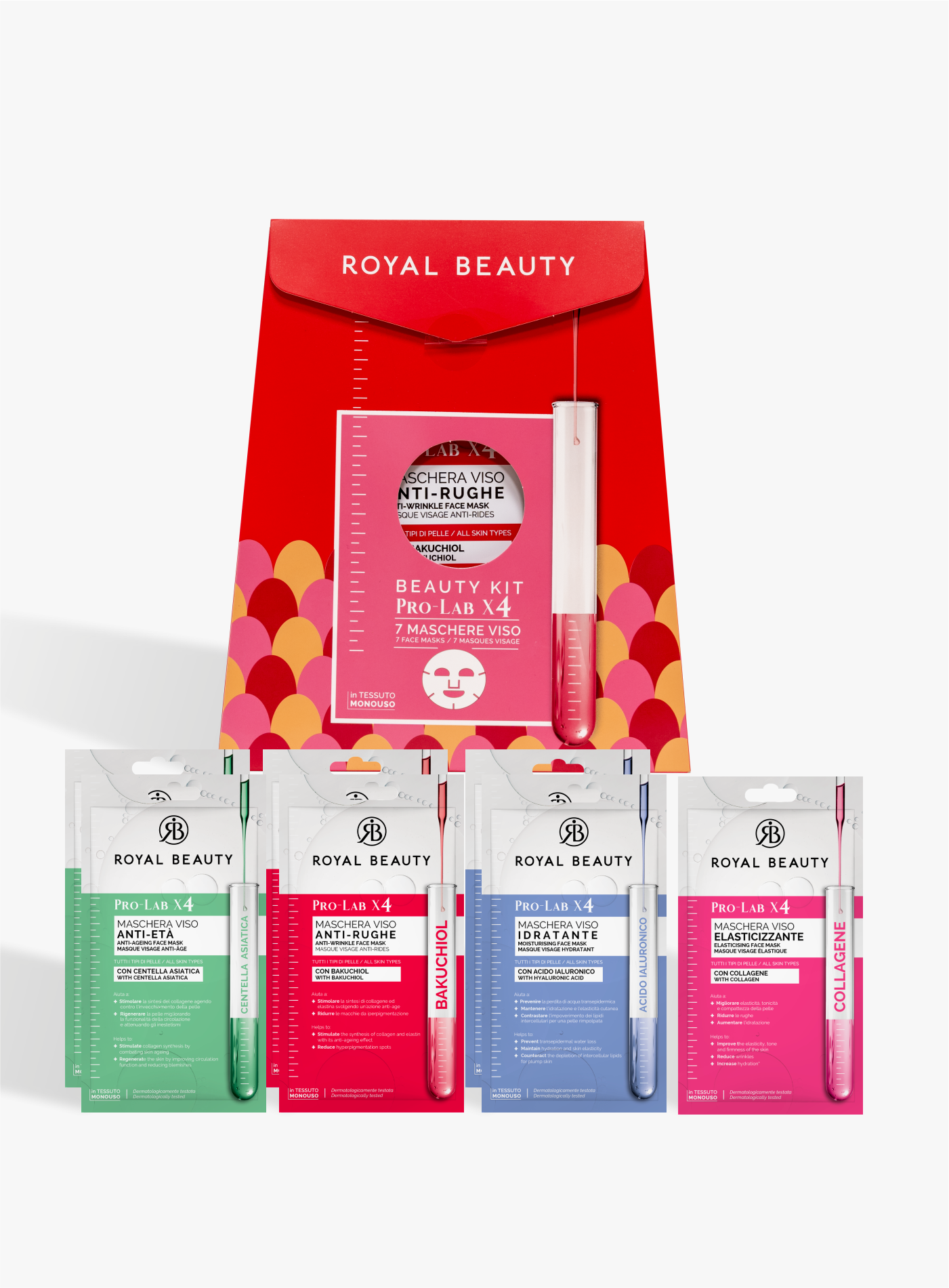 Cofanetto Regalo - 7 Maschere Pro-Lab | Royal Beauty