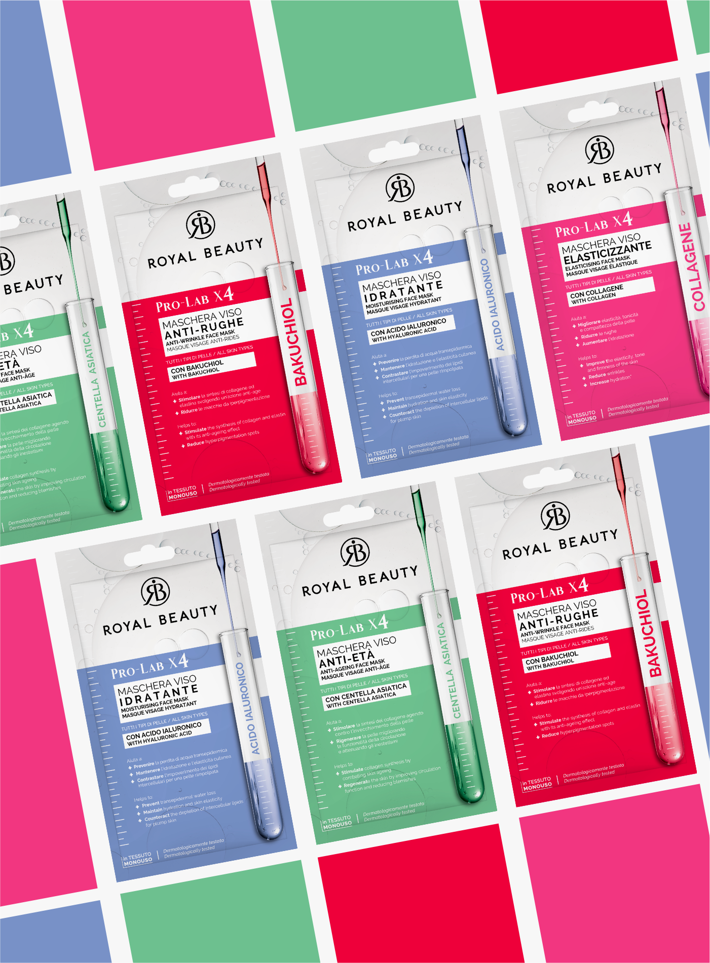 Cofanetto Regalo - 7 Maschere Pro-Lab | Royal Beauty