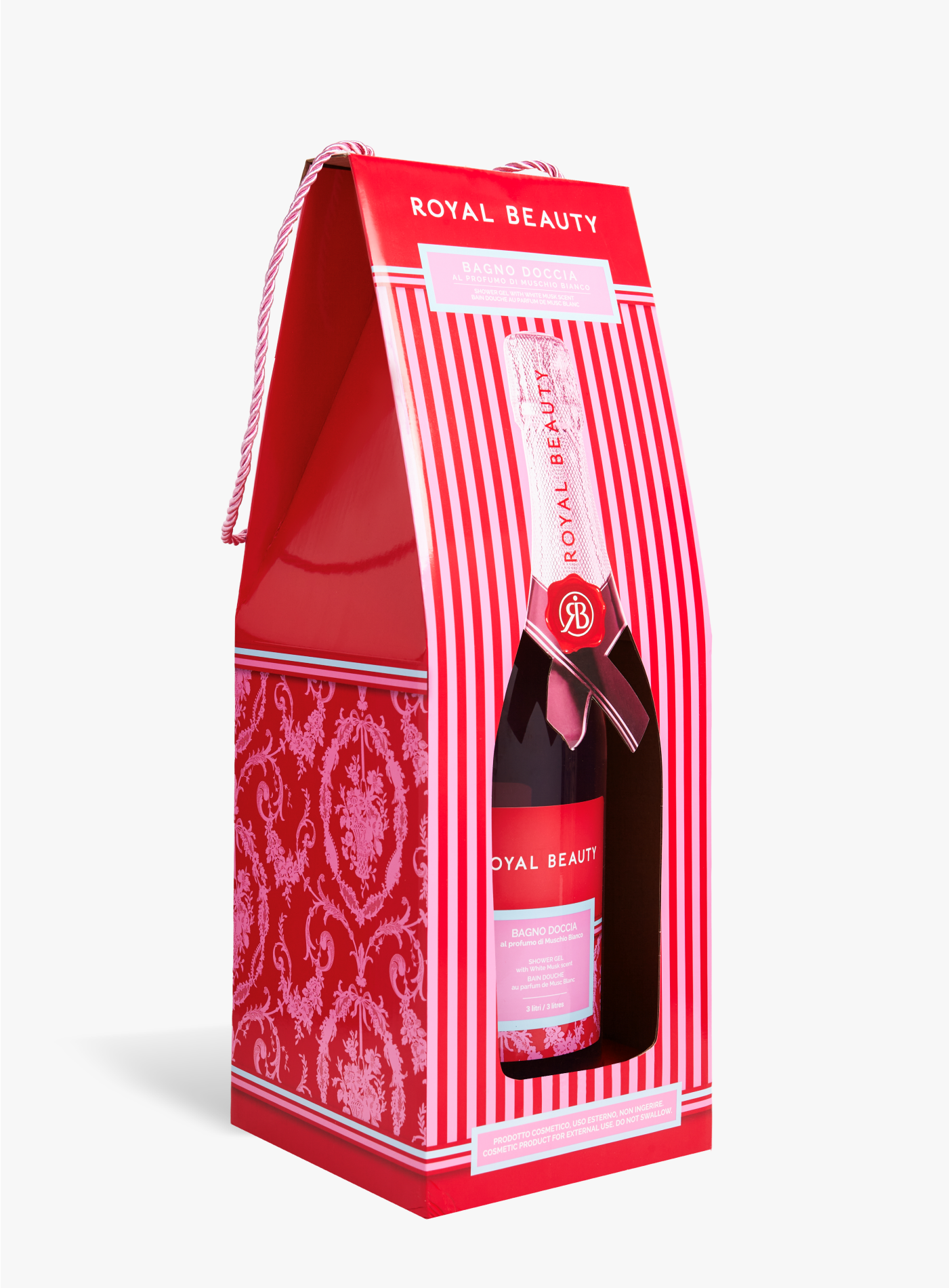 Bagnoschiuma Muschio Bianco - 3 Litri | Royal Beauty