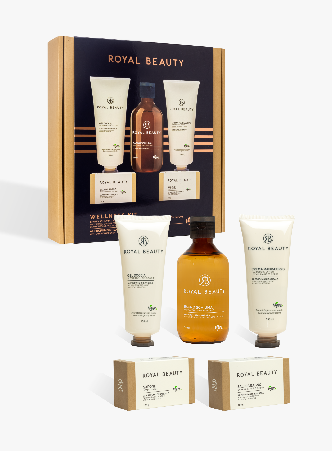 Wellness Kit Herren - Sandelholz | Royal Beauty