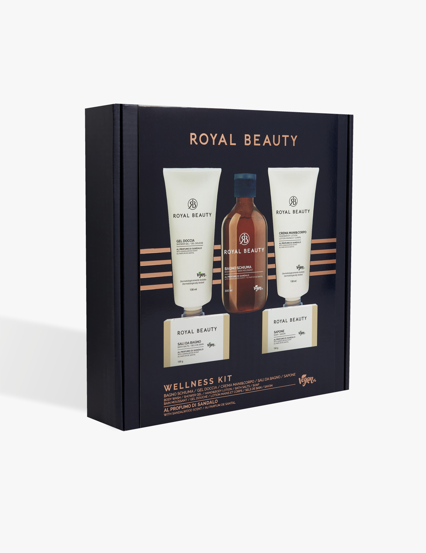 Wellness Kit Uomo - Sandalo - Idee Regalo | ROYAL BEAUTY