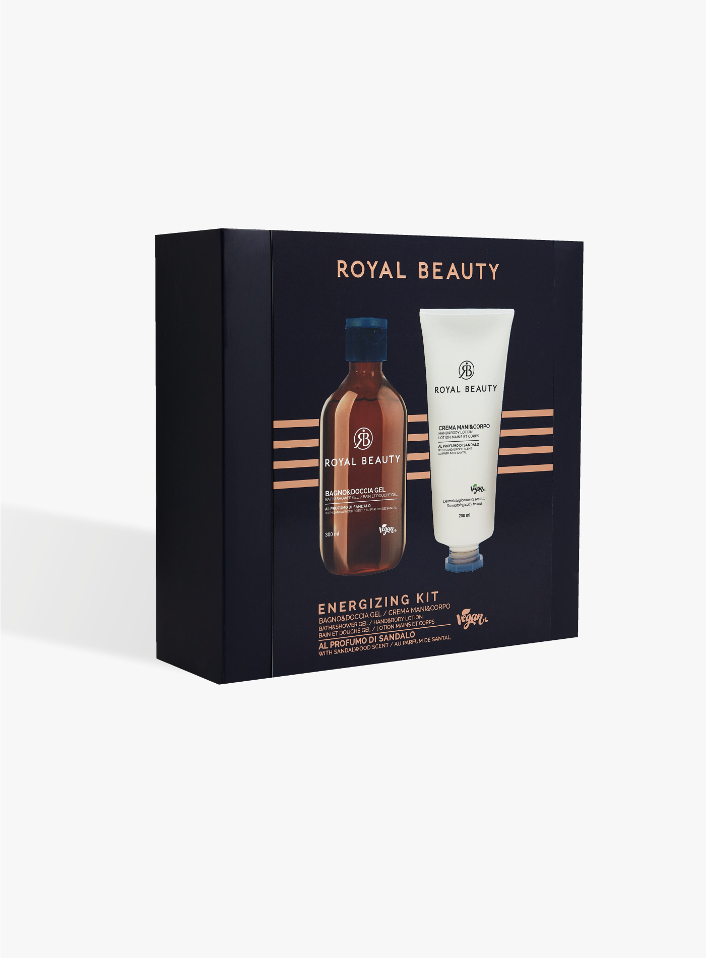 Energizing Kit Uomo - Sandalo -  | Royal Beauty