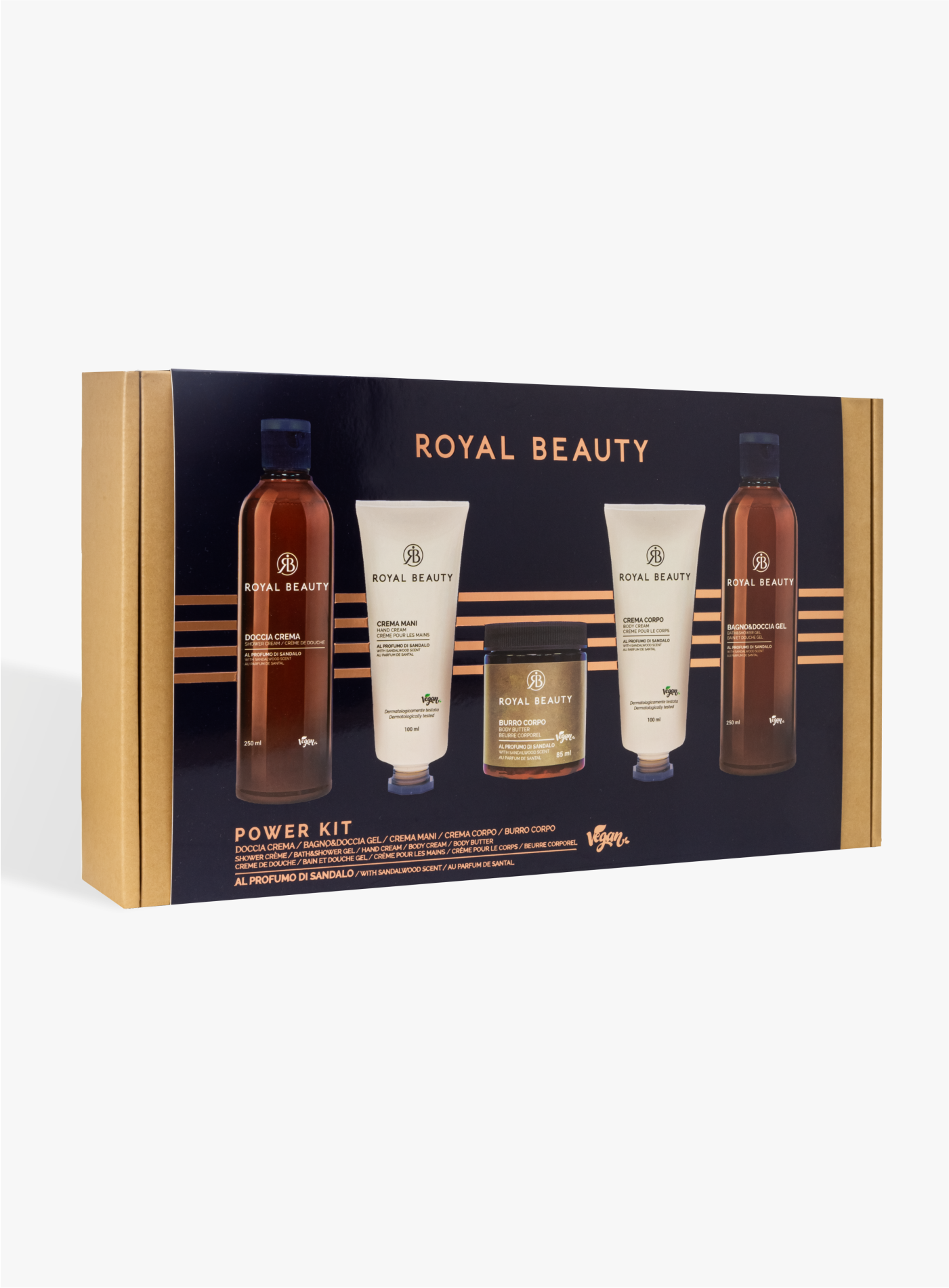 Power Kit Uomo - Sandalo -  | Royal Beauty
