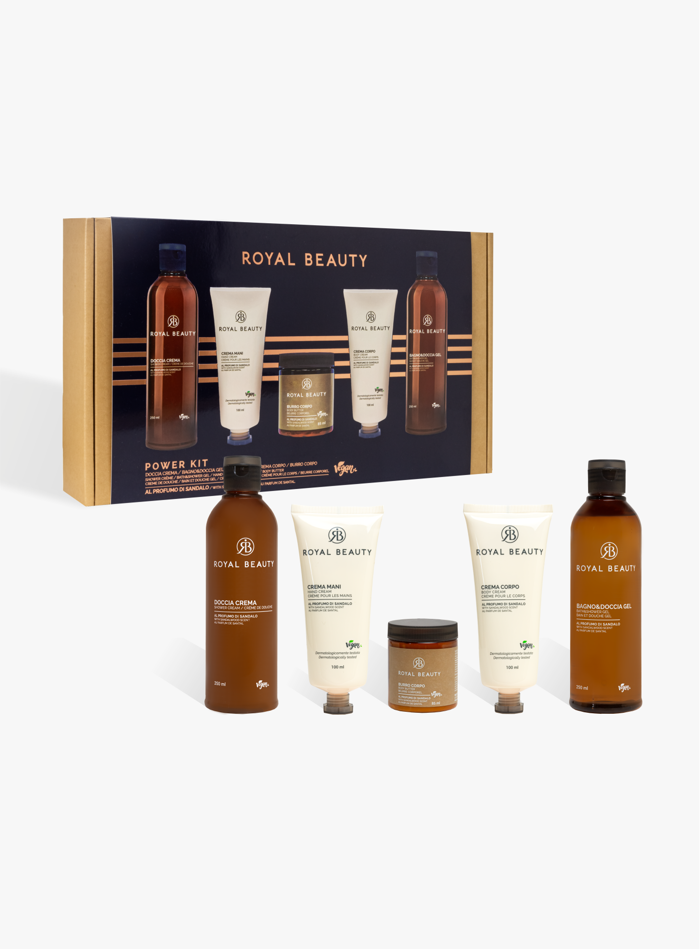 Power Kit Uomo - Sandalo | Royal Beauty