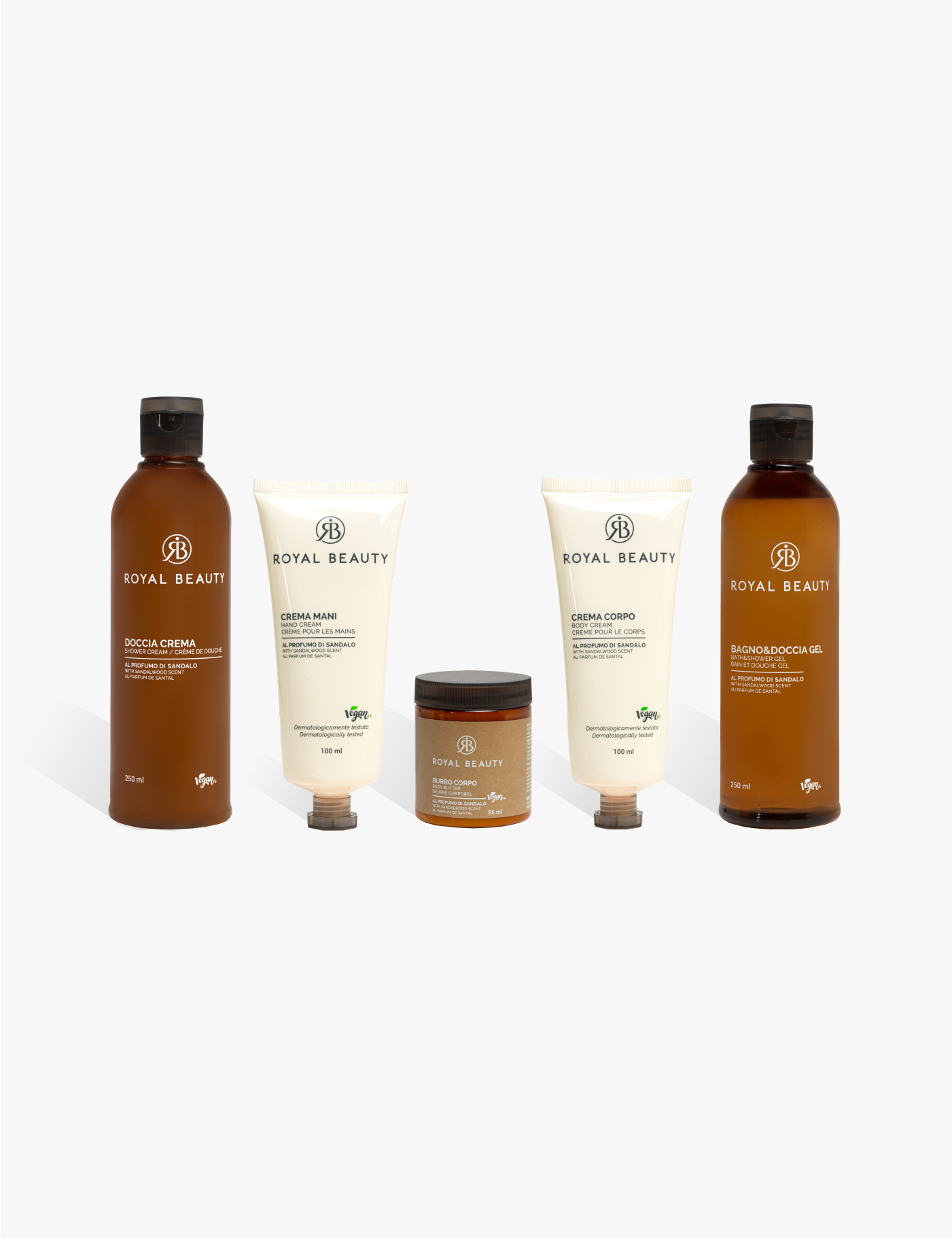 Power Kit Uomo - Sandalo - Prodotti per la Cura del Corpo | Royal Beauty