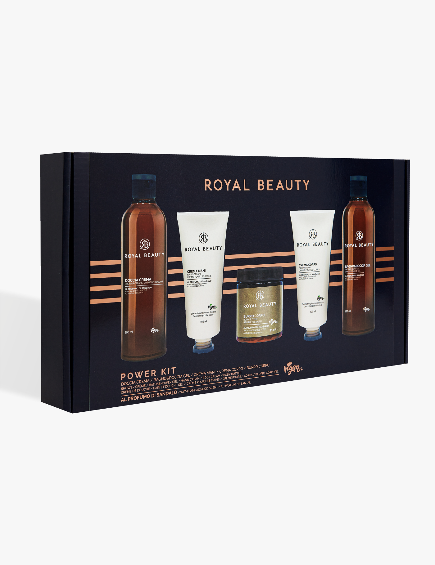 Power Kit Uomo - Sandalo - Idee Regalo | ROYAL BEAUTY