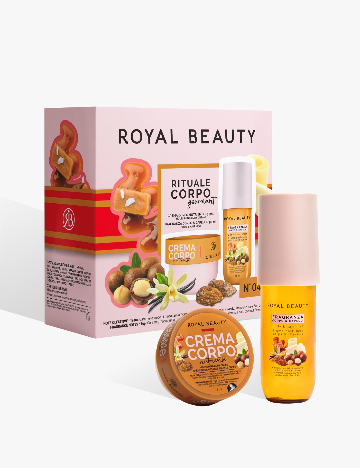 Rituale Corpo Gourmand – Fragranza N°4 - Prodotti per la Cura del Corpo | ROYAL BEAUTY