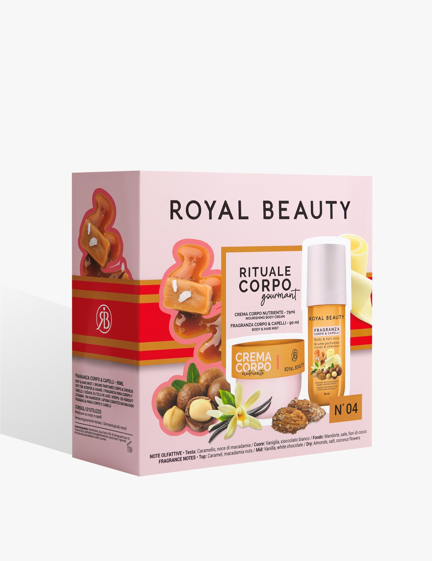 Rituale Corpo Gourmand – Fragranza N°4 - Prodotti per la Cura del Corpo | ROYAL BEAUTY