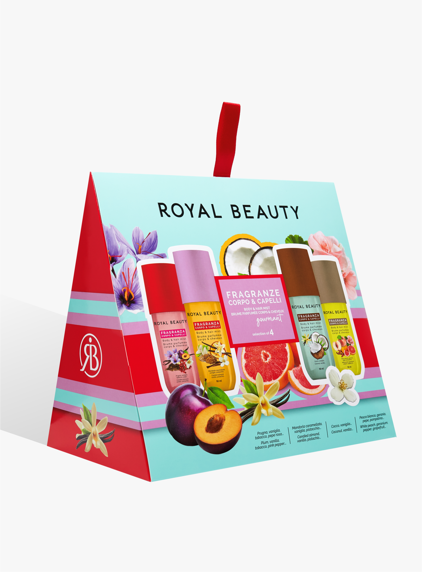 Cofanetto 4 Body & Hair Mist -  | Royal Beauty