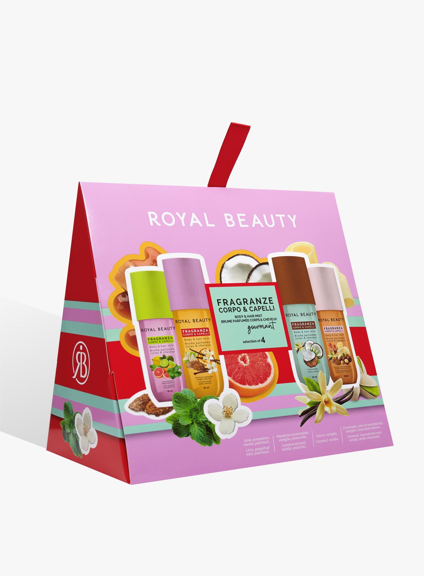 Cofanetto 4 Body & Hair Mist -  | Royal Beauty