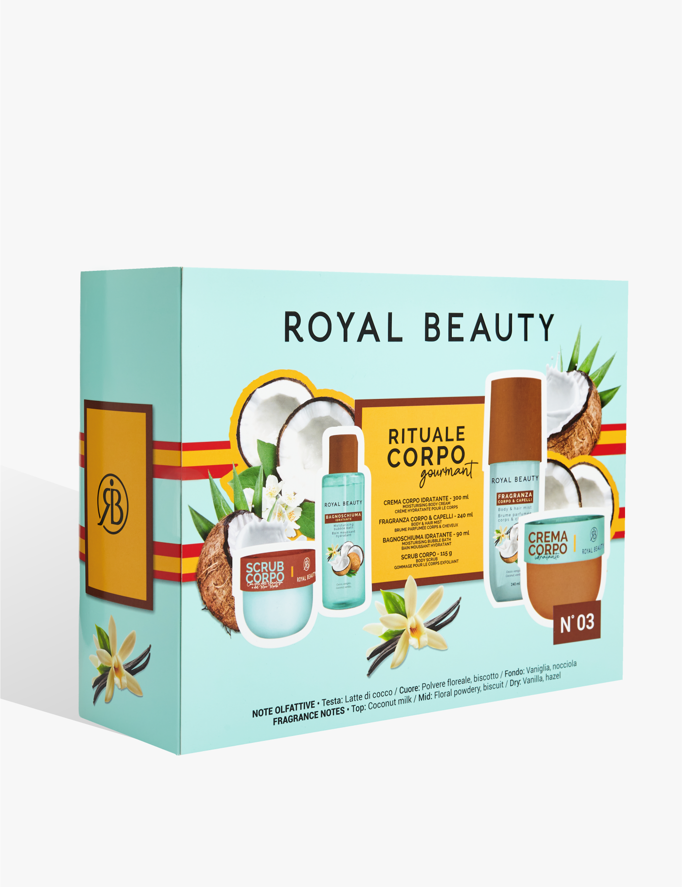 Cofanetto Corpo Gourmand – Fragranza N°3 - All | ROYAL BEAUTY