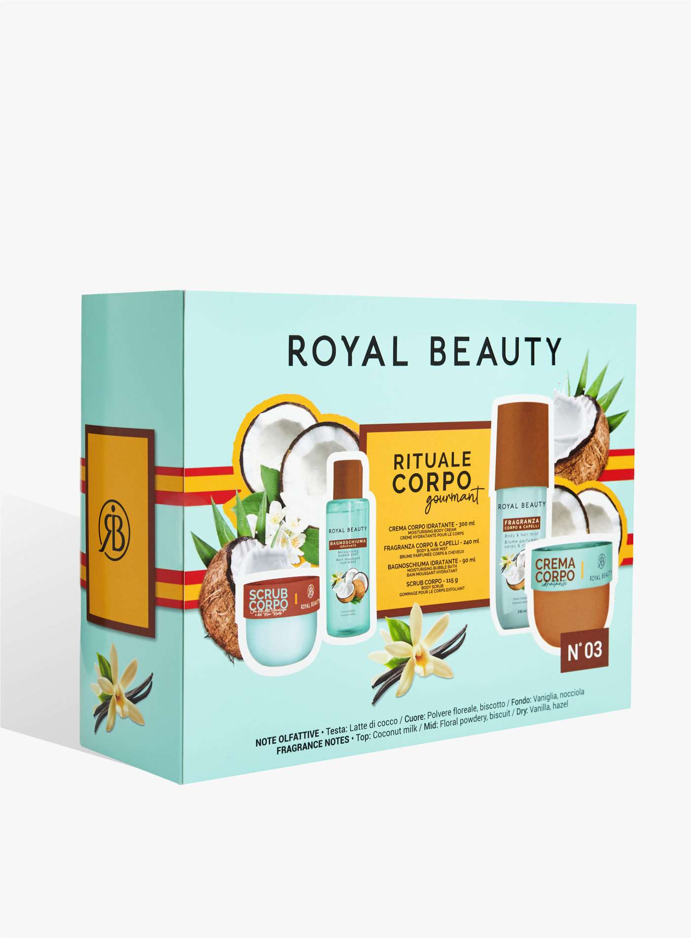 Gourmand Körperpflegeset – Duft Nr. 3 -  | Königliche Schönheit