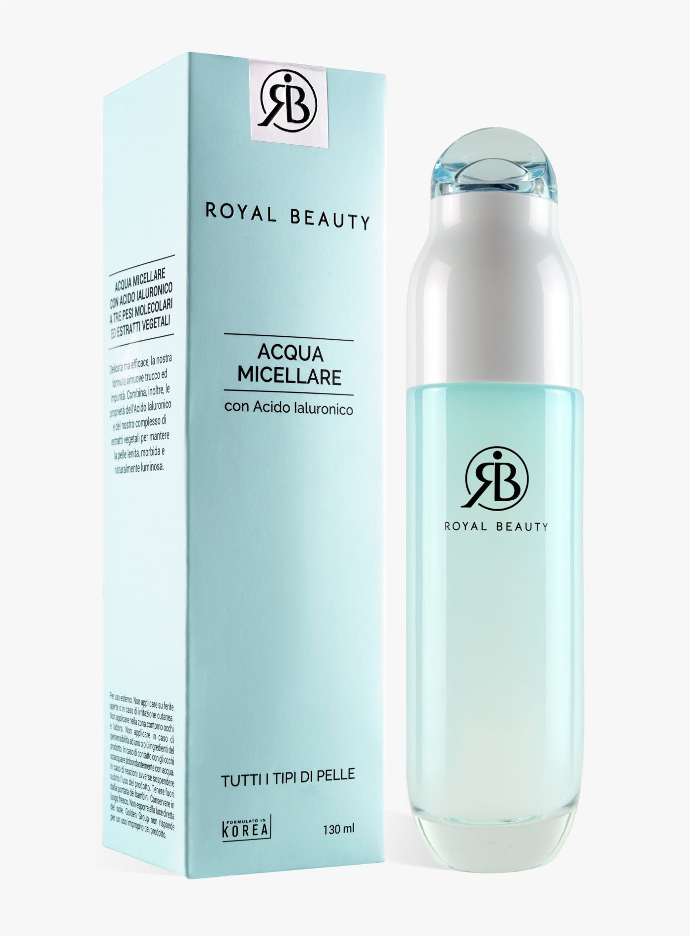 Acqua Micellare con Acido Ialuronico | Royal Beauty
