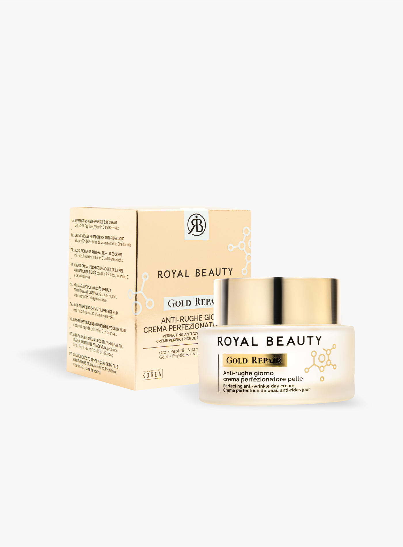 Gold Repair - Crema viso giorno perfezionatore pelle -  | Königliche Schönheit