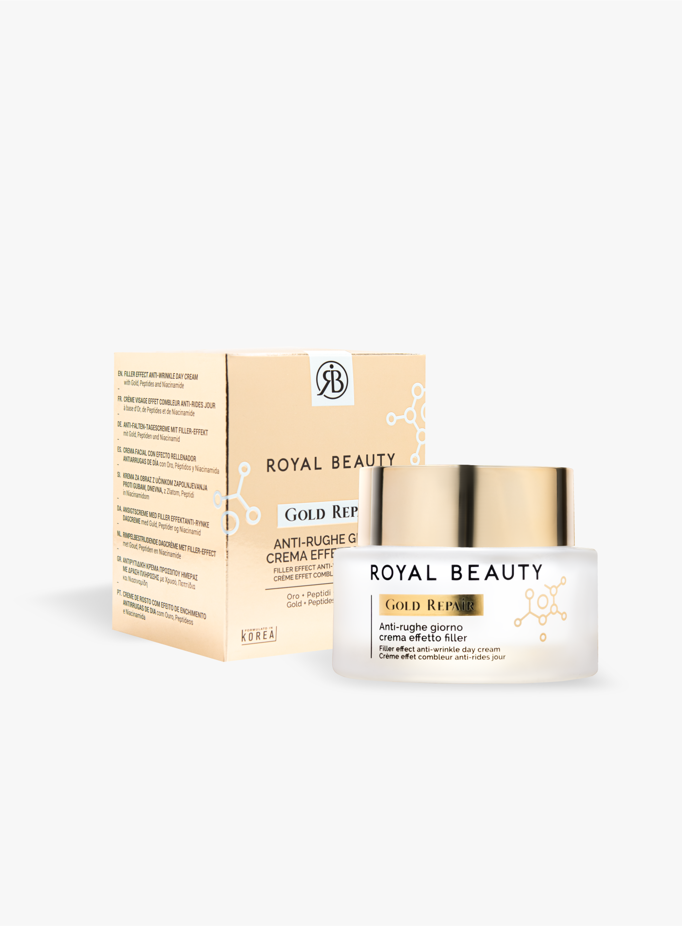 Gold Repair - Crema viso giorno effetto filler -  | Königliche Schönheit