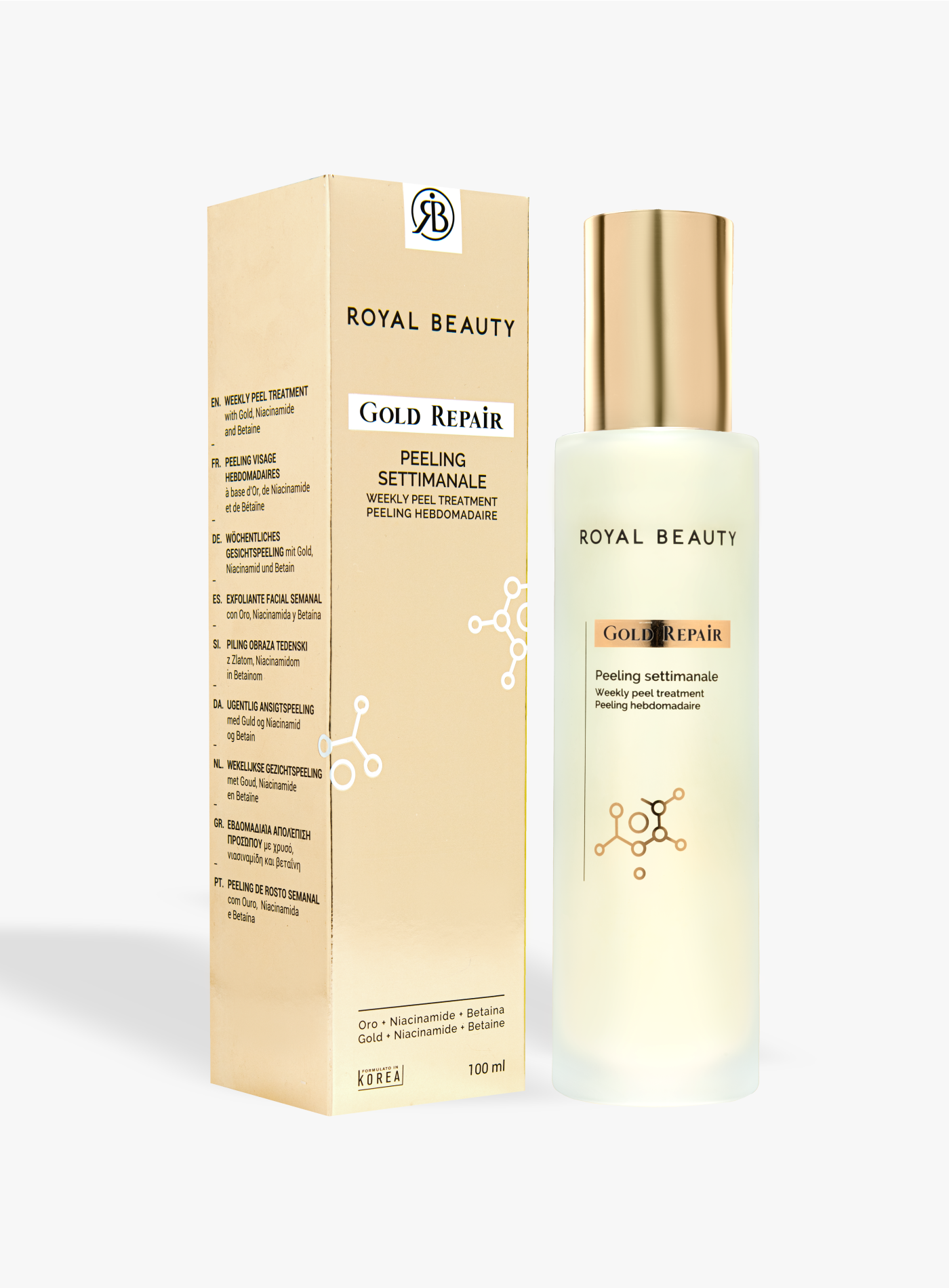 Gold Repair - Peeling settimanale -  | Royal Beauty