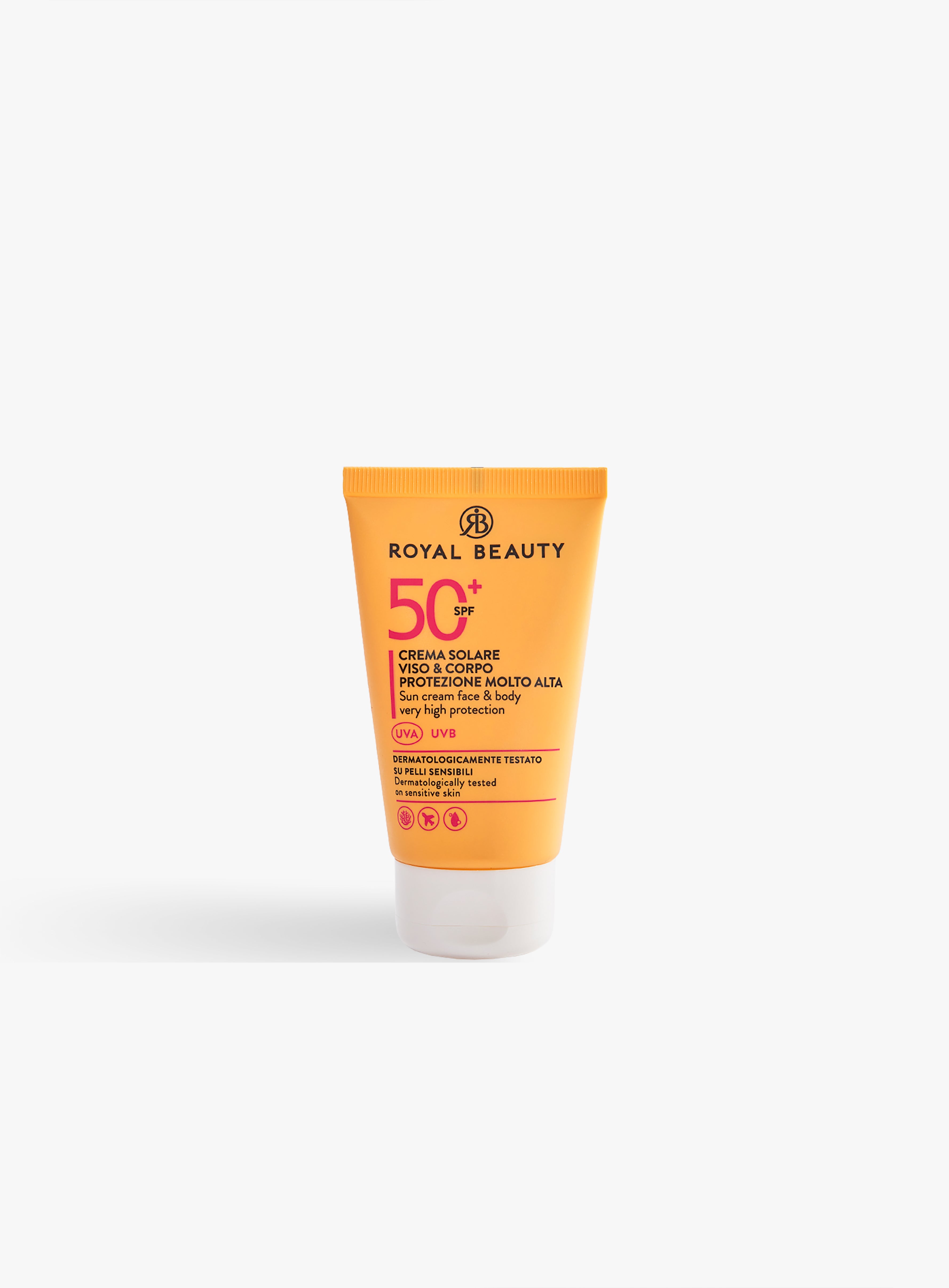 Crema Solare Viso & Corpo SPF 50+ | Travel Size -  | Königliche Schönheit