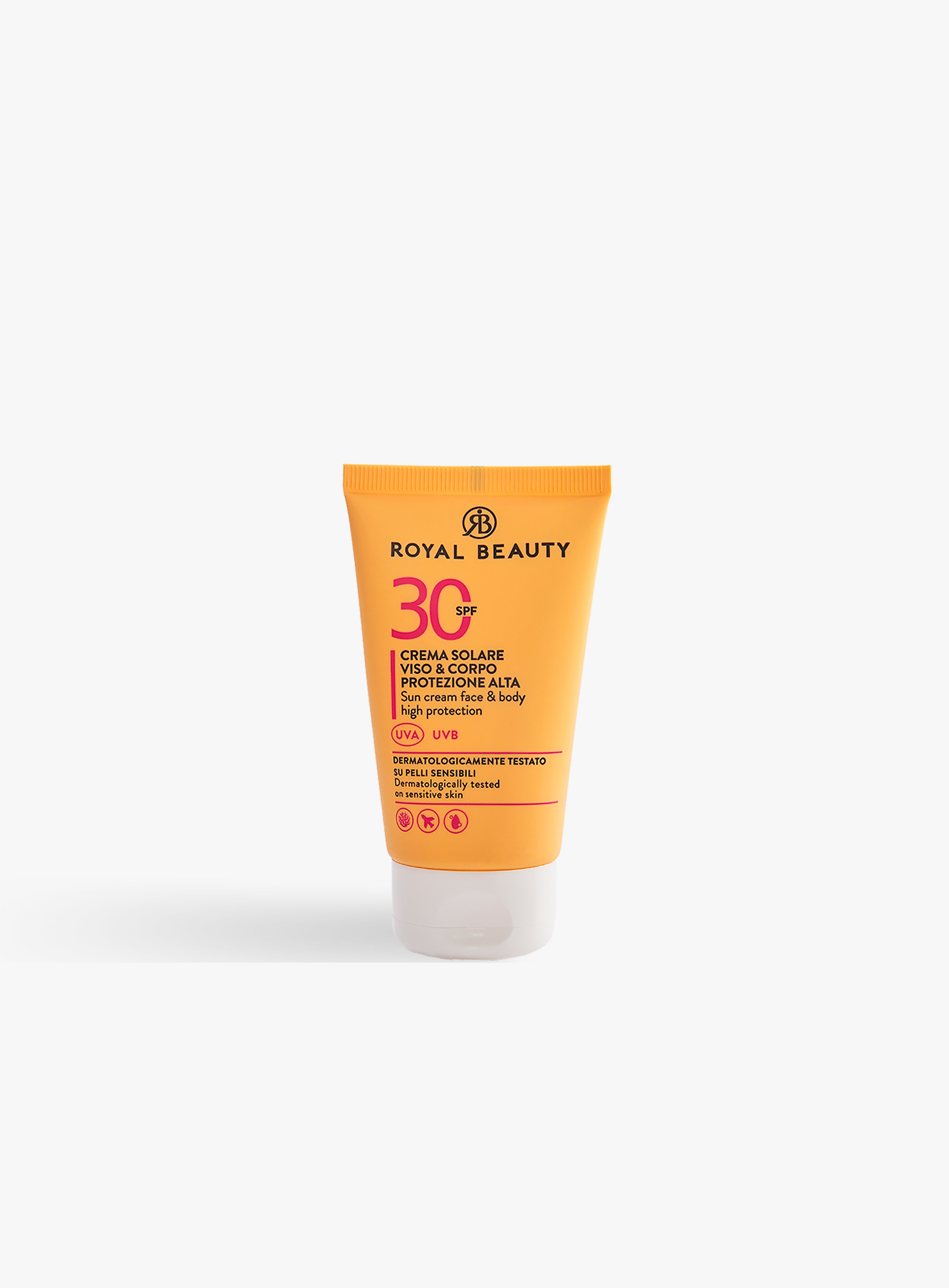 Crema Solare SPF 30 Viso e Corpo | Travel Size -  | Königliche Schönheit
