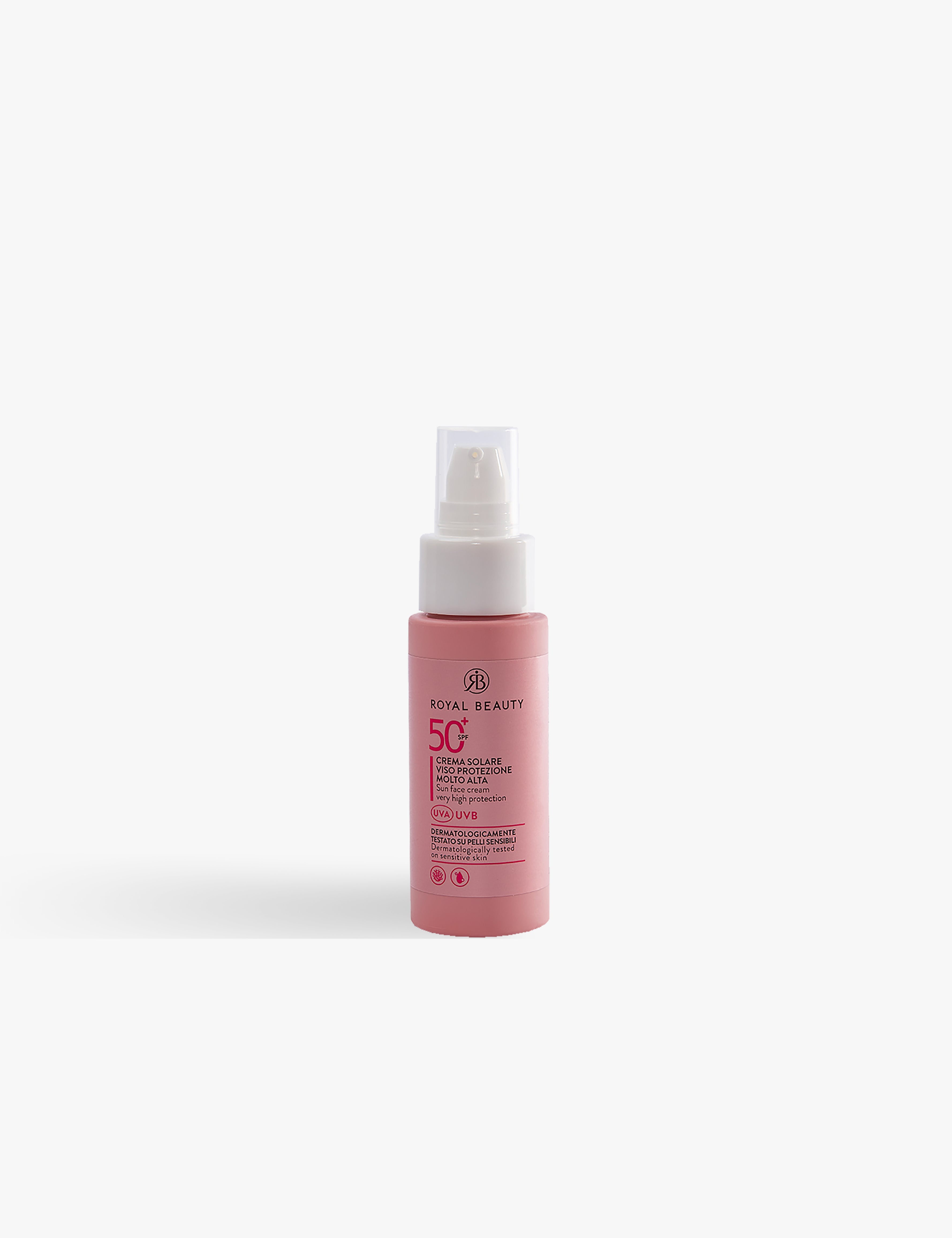 Crema Solare Viso SPF 50+ Protezione Molto Alta - Solari e Autoabbronzanti | ROYAL BEAUTY