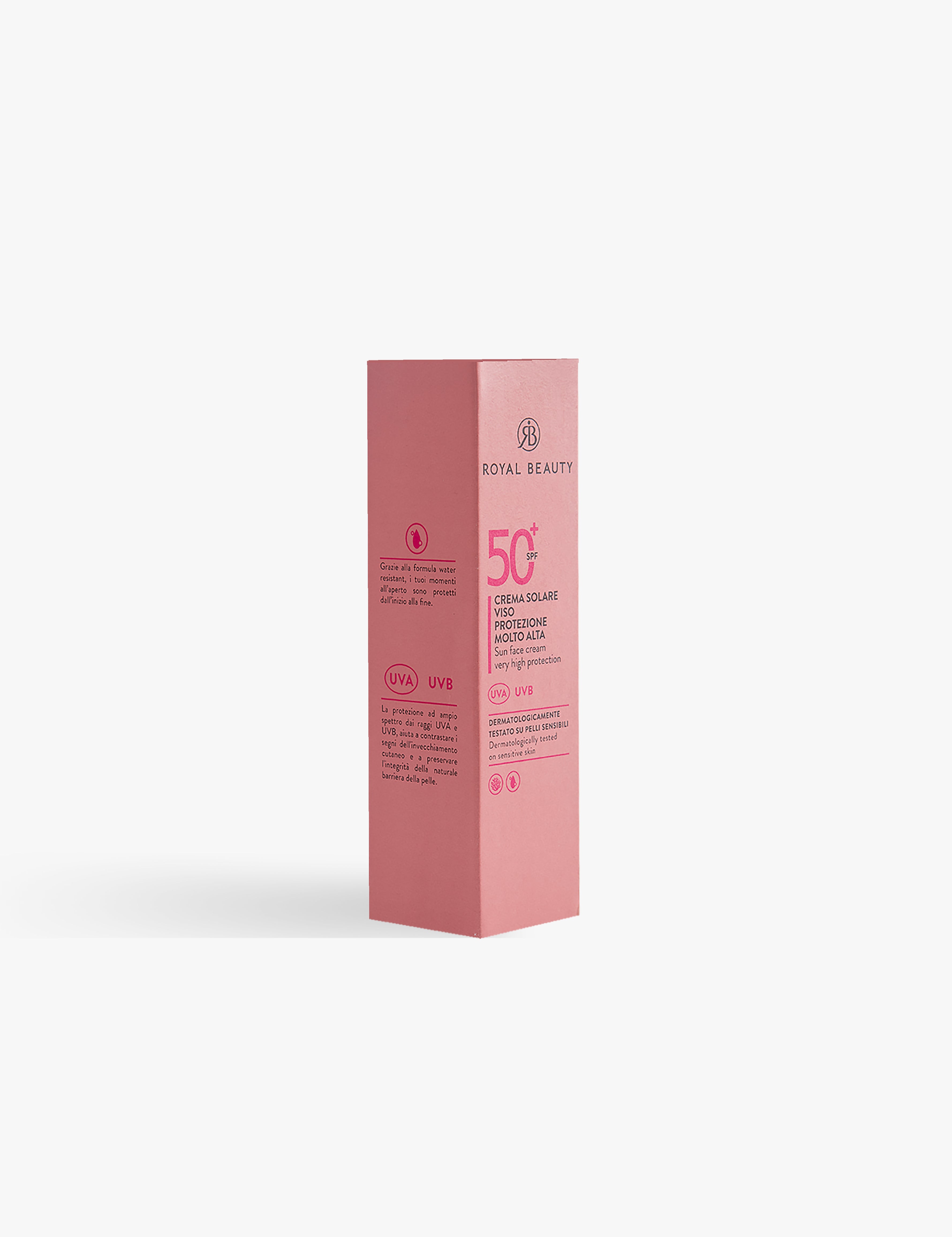 Crema Solare Viso SPF 50+ Protezione Molto Alta - Solari e Autoabbronzanti | ROYAL BEAUTY
