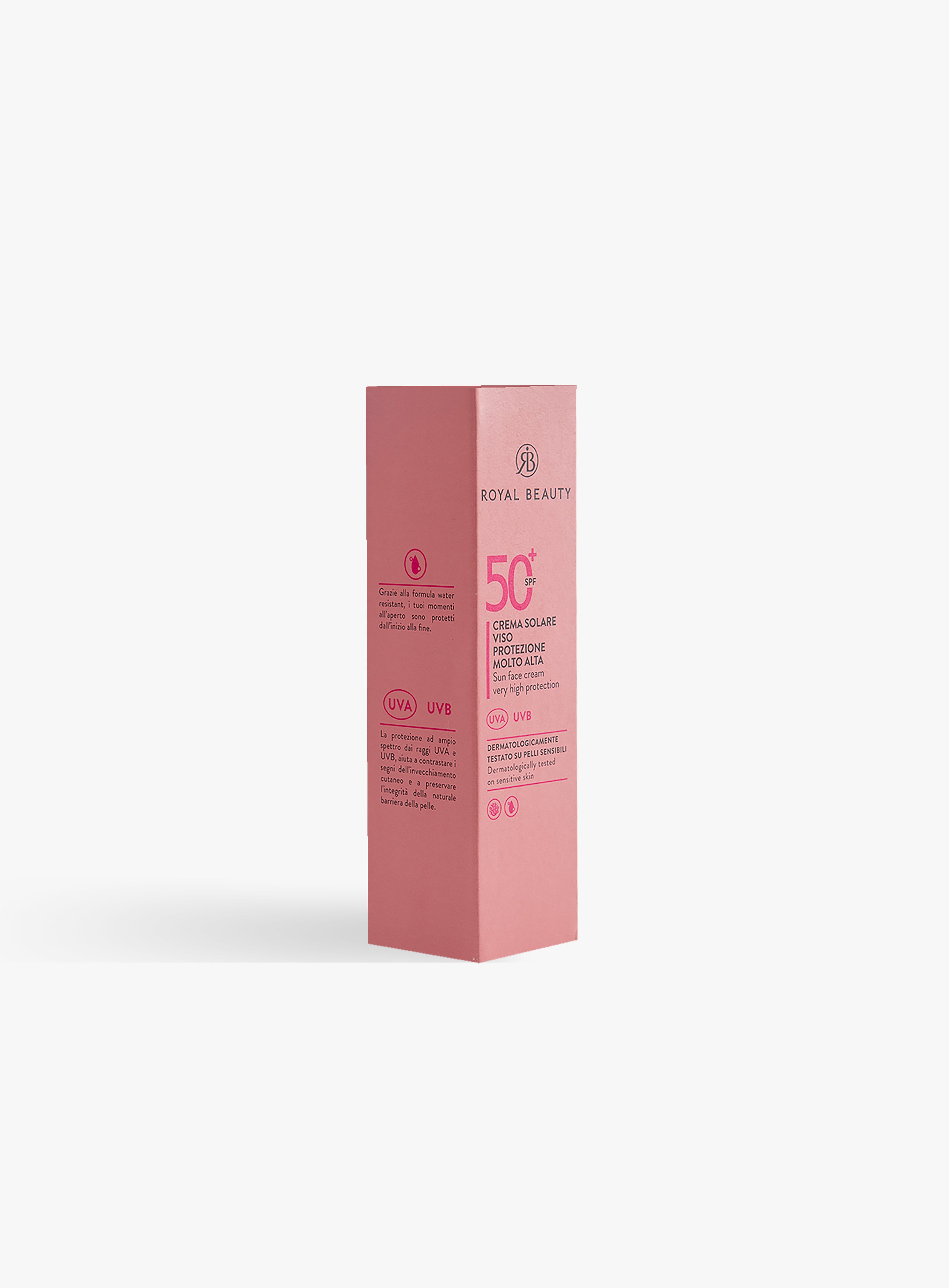 Crema Solare Viso SPF 50+ Protezione Molto Alta -  | Königliche Schönheit