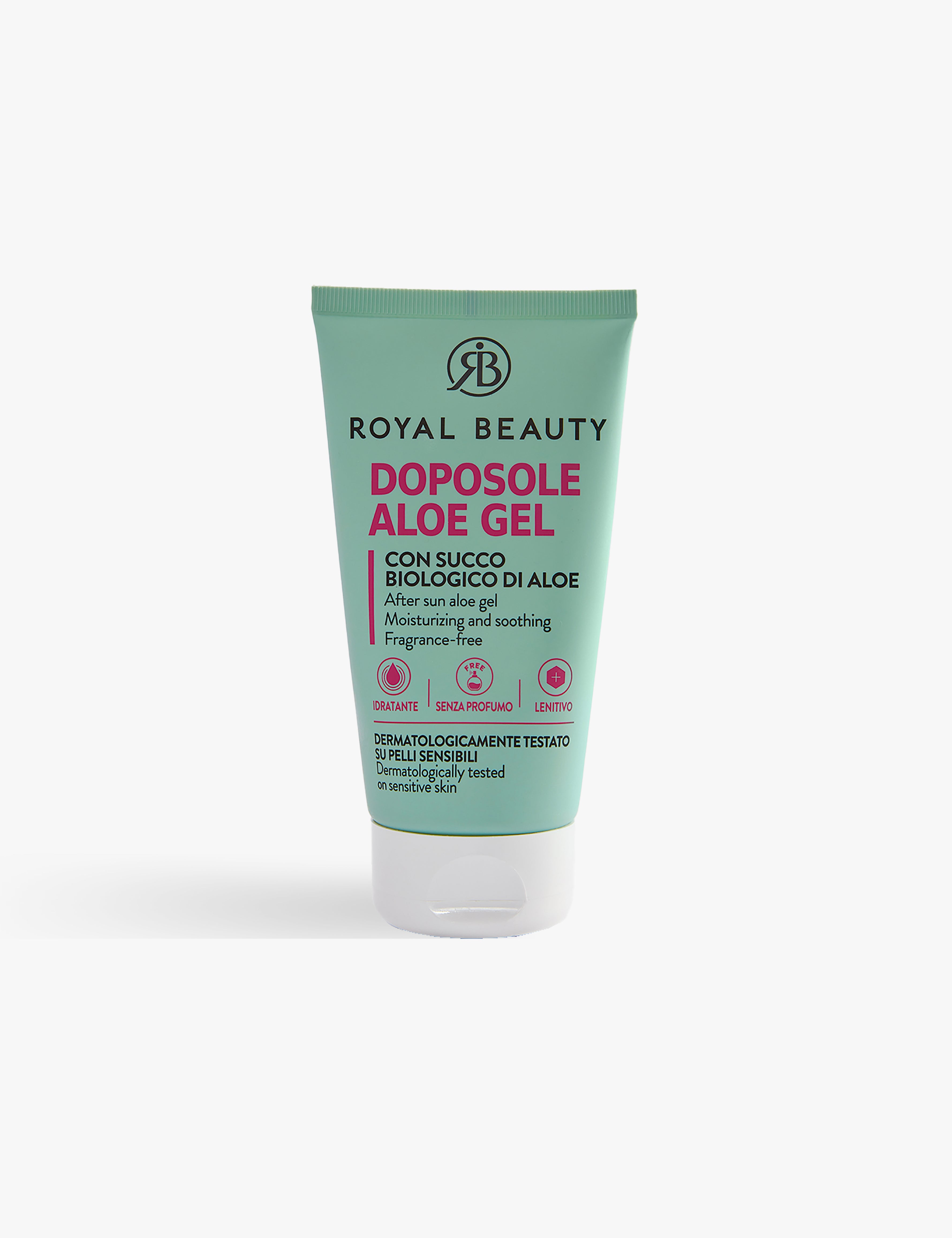 Aloe Gel Doposole | Lenitivo 99% Naturale - Solari e Autoabbronzanti | ROYAL BEAUTY