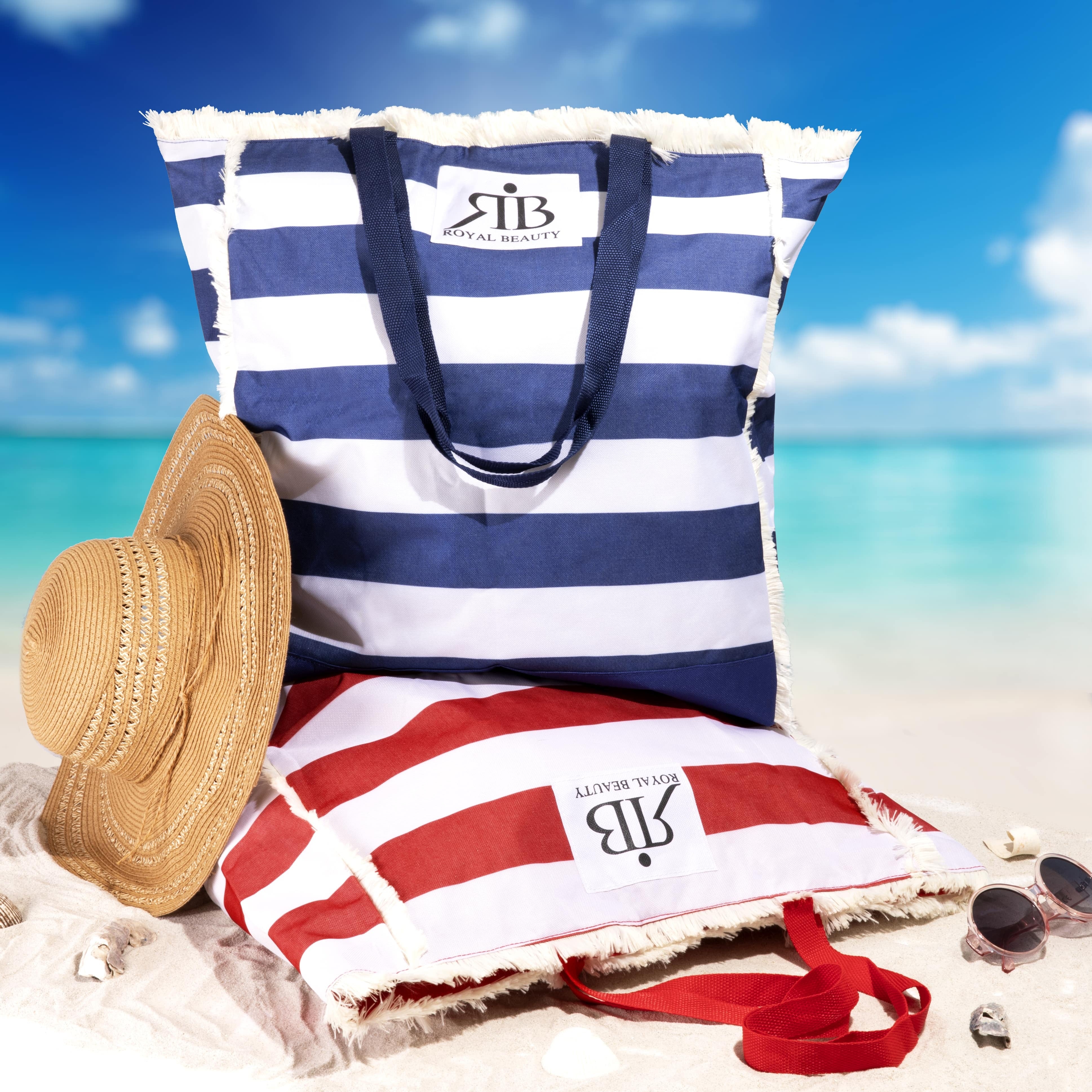 Elegante e spaziosa borsa da spiaggia XXL da donna, 12 Elegante e spaziosa borsa da spiaggia XXL da donna, 12
