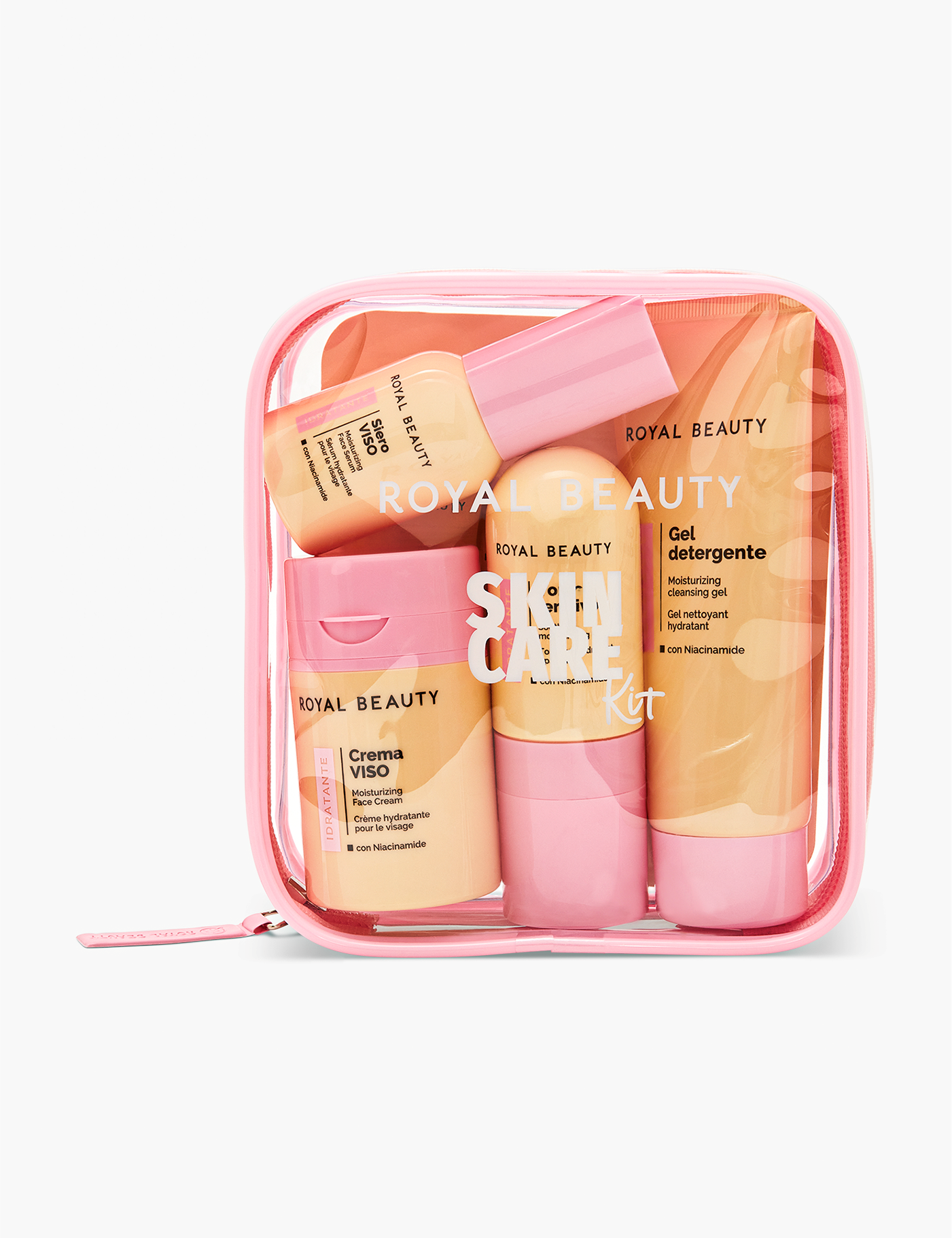 Skin Care Kit con Niacinamide | Travel kit skincare - Skincare Viso | ROYAL BEAUTY