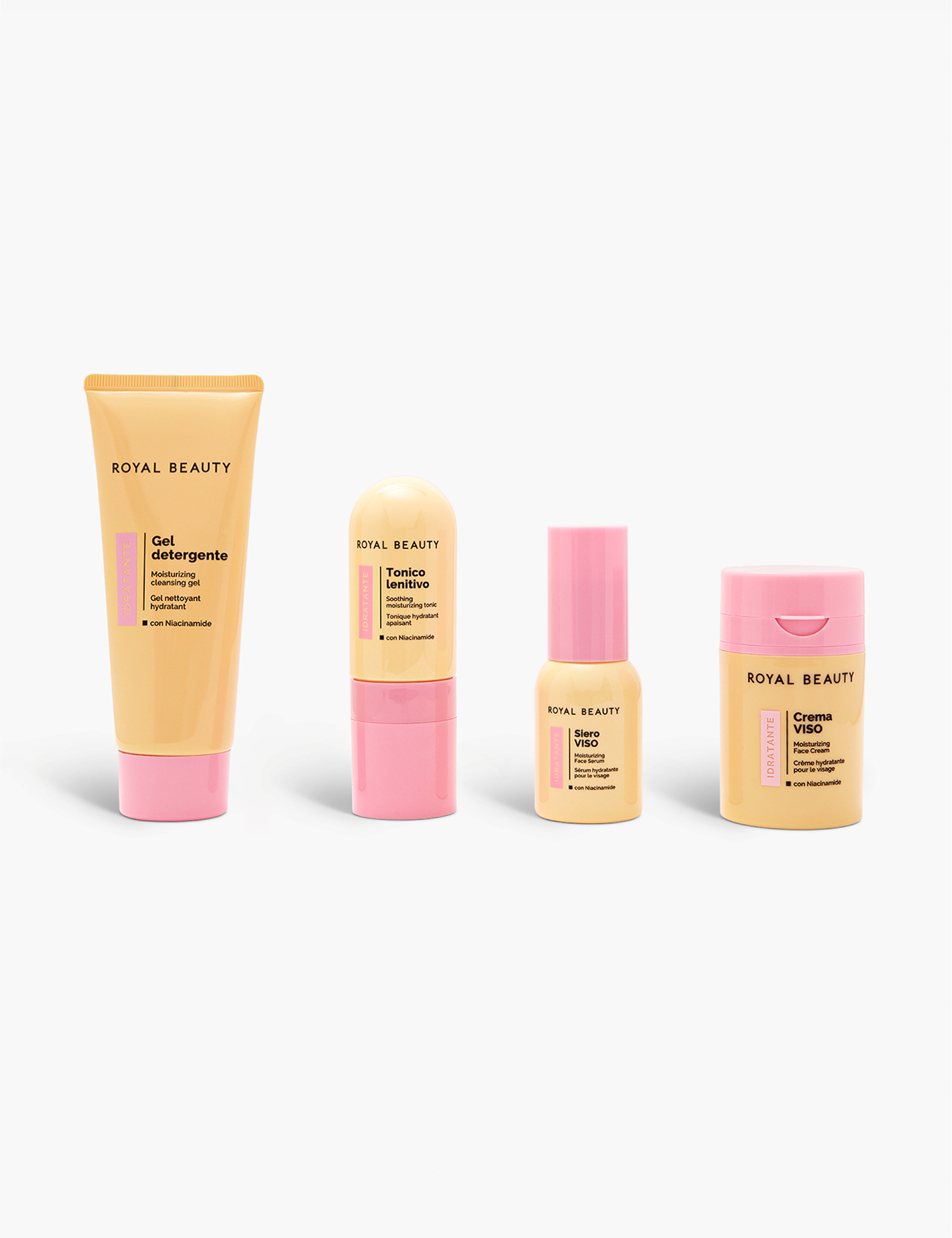 Skin Care Kit con Niacinamide | Travel kit skincare - Skincare Viso | ROYAL BEAUTY