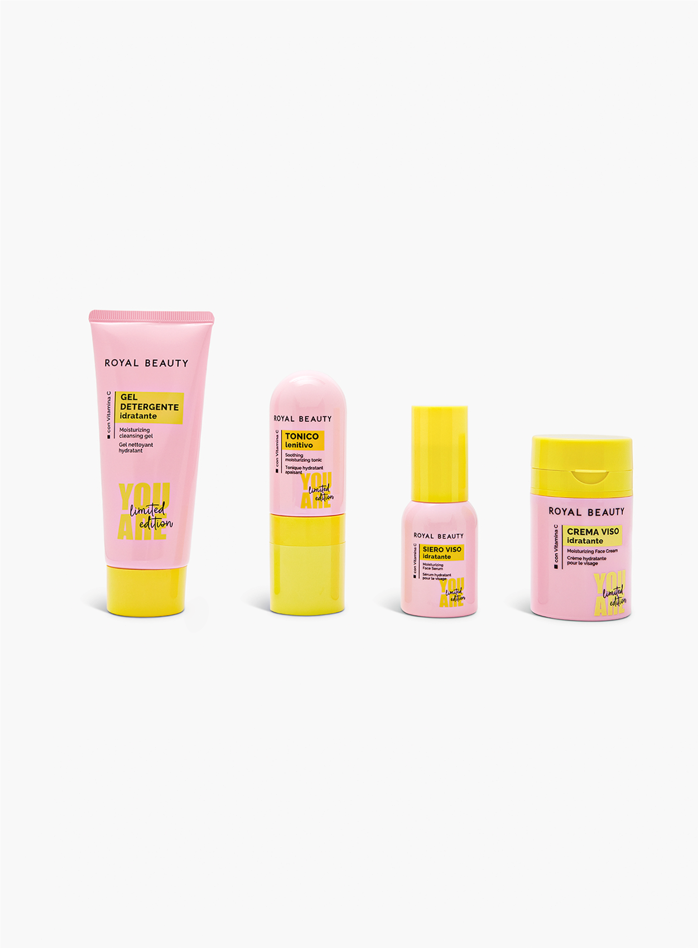 Skin Care Kit con Vitamina C | Travel Kit Skincare | Royal Beauty