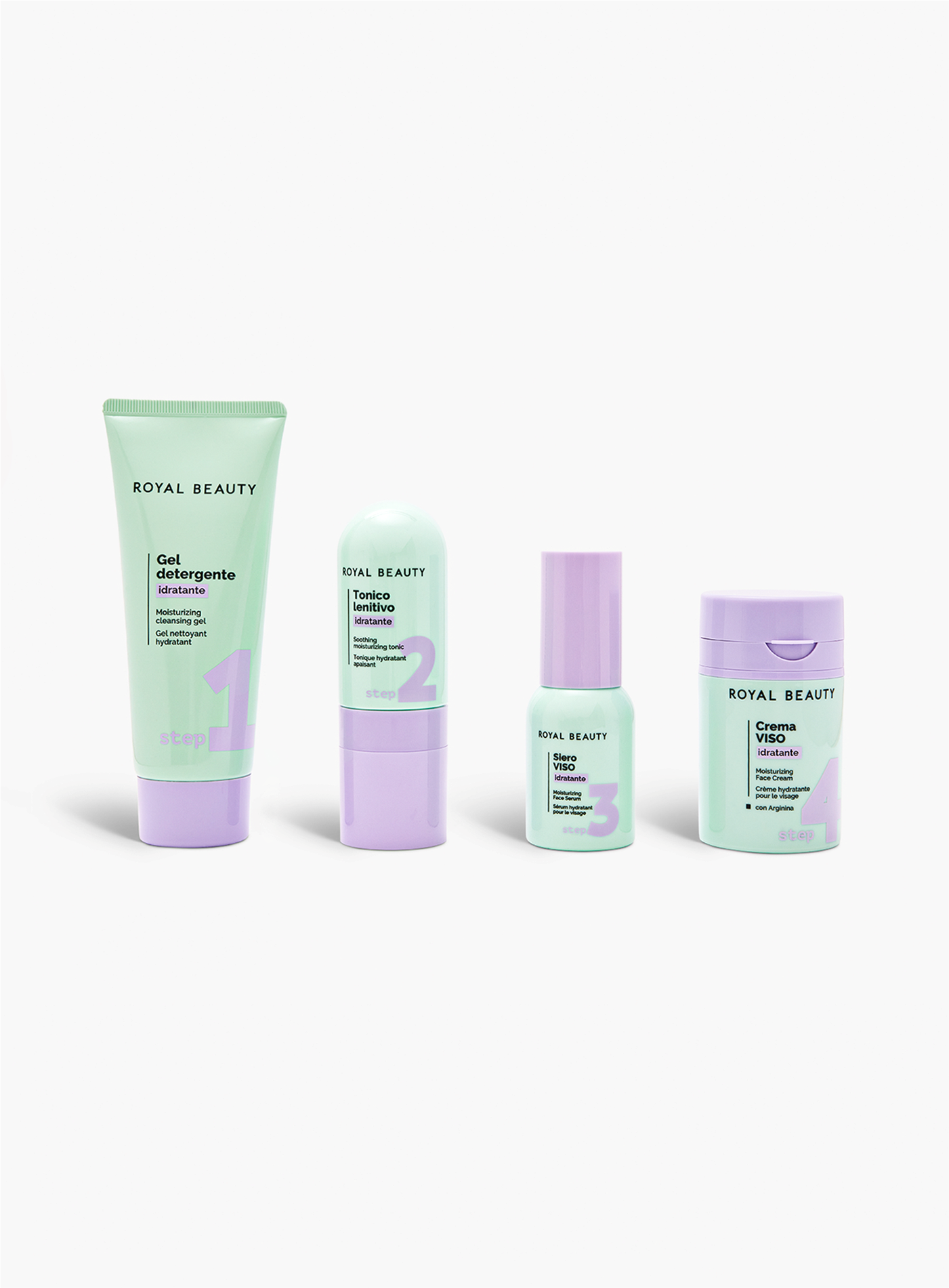 Skin Care Kit con Arginina | Travel Kit Skincare | Royal Beauty