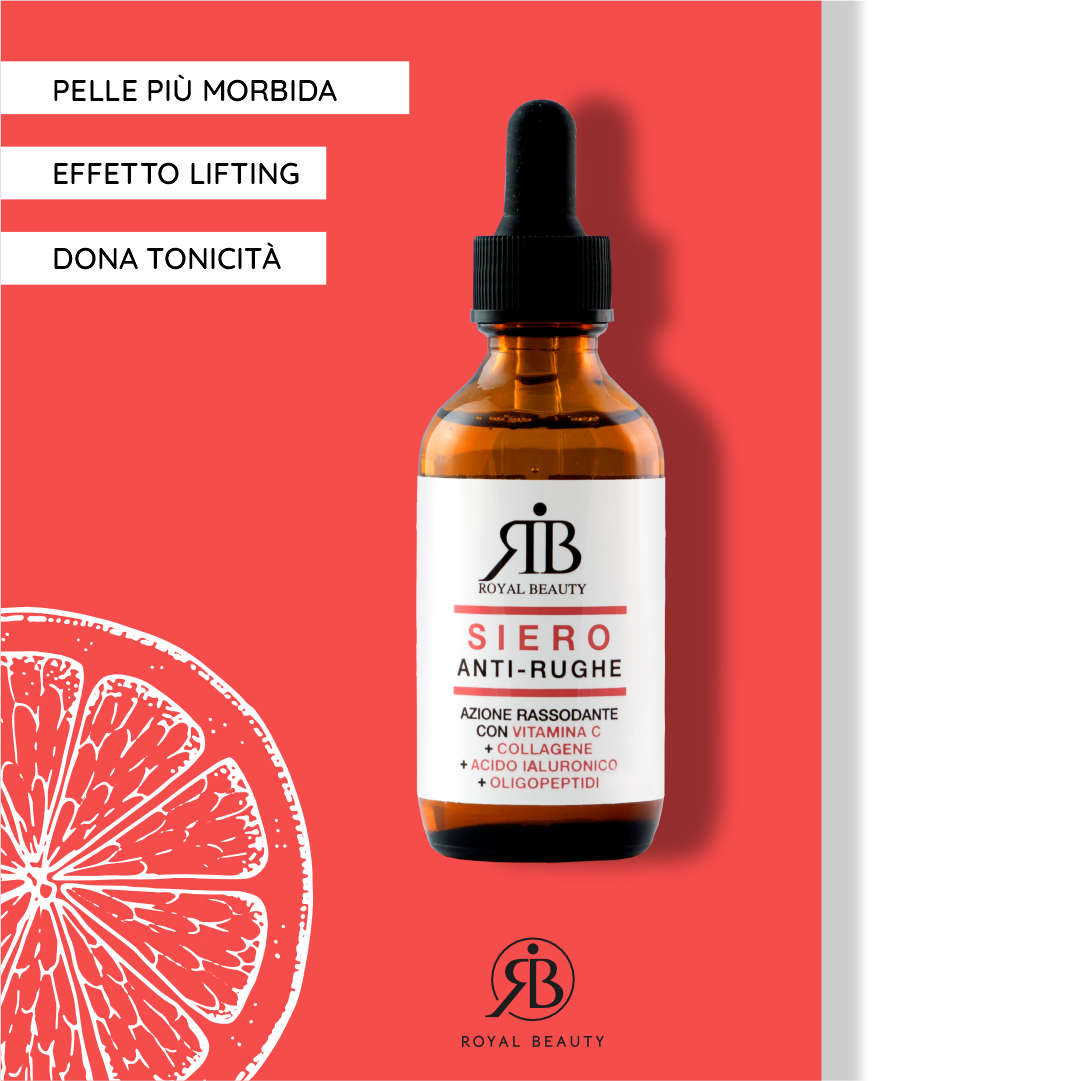 Siero Vitamina C Anti-rughe | Royal Beauty