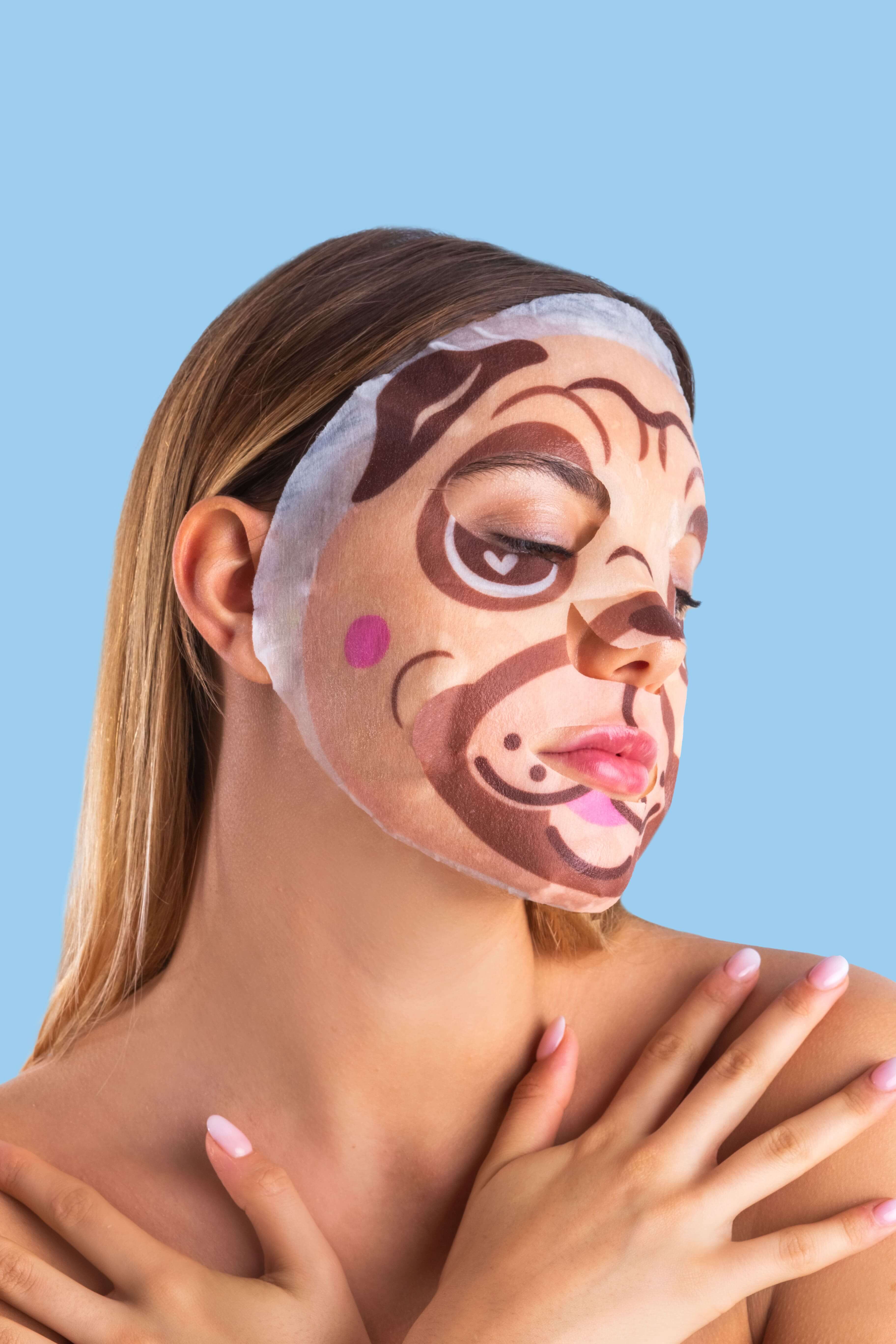 Maschera Viso Purificante in Tessuto - Cane | Royal Beauty