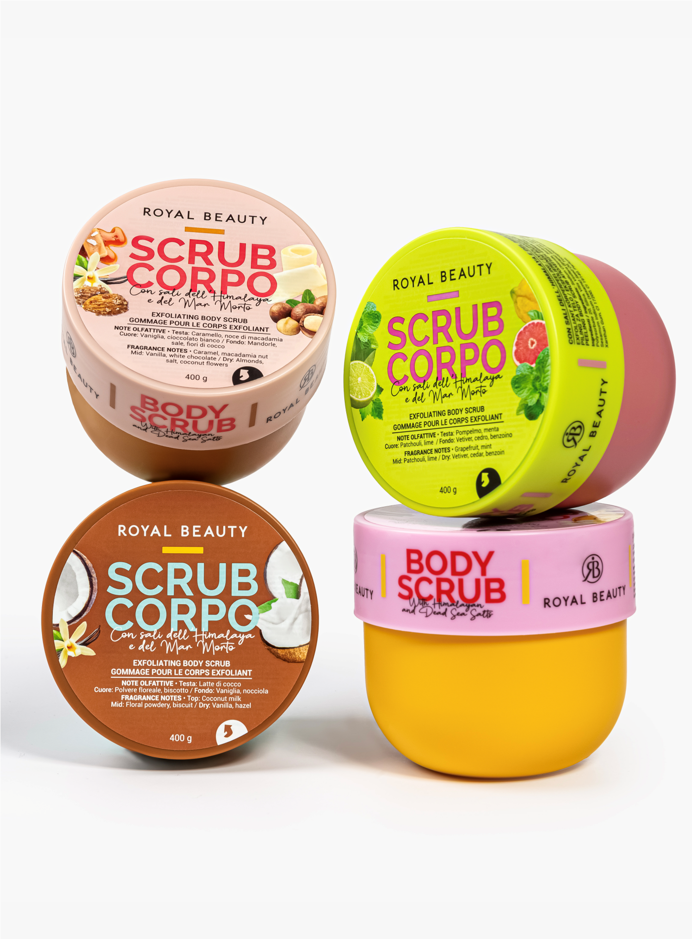 Scrub Corpo - Fragranza N° 4 | Royal Beauty