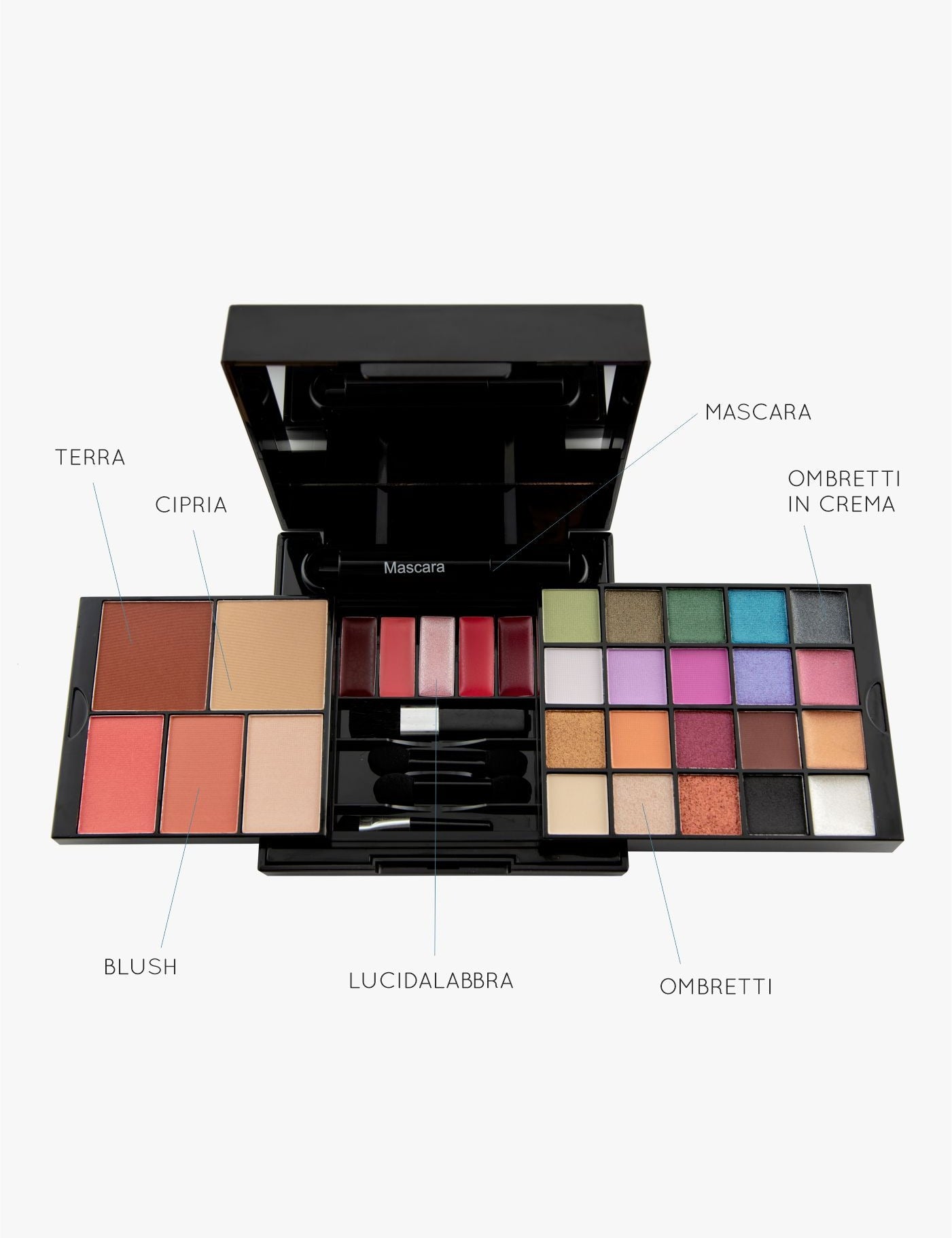 Trousse make up Letizia - Trousse e Pochette | Royal Beauty