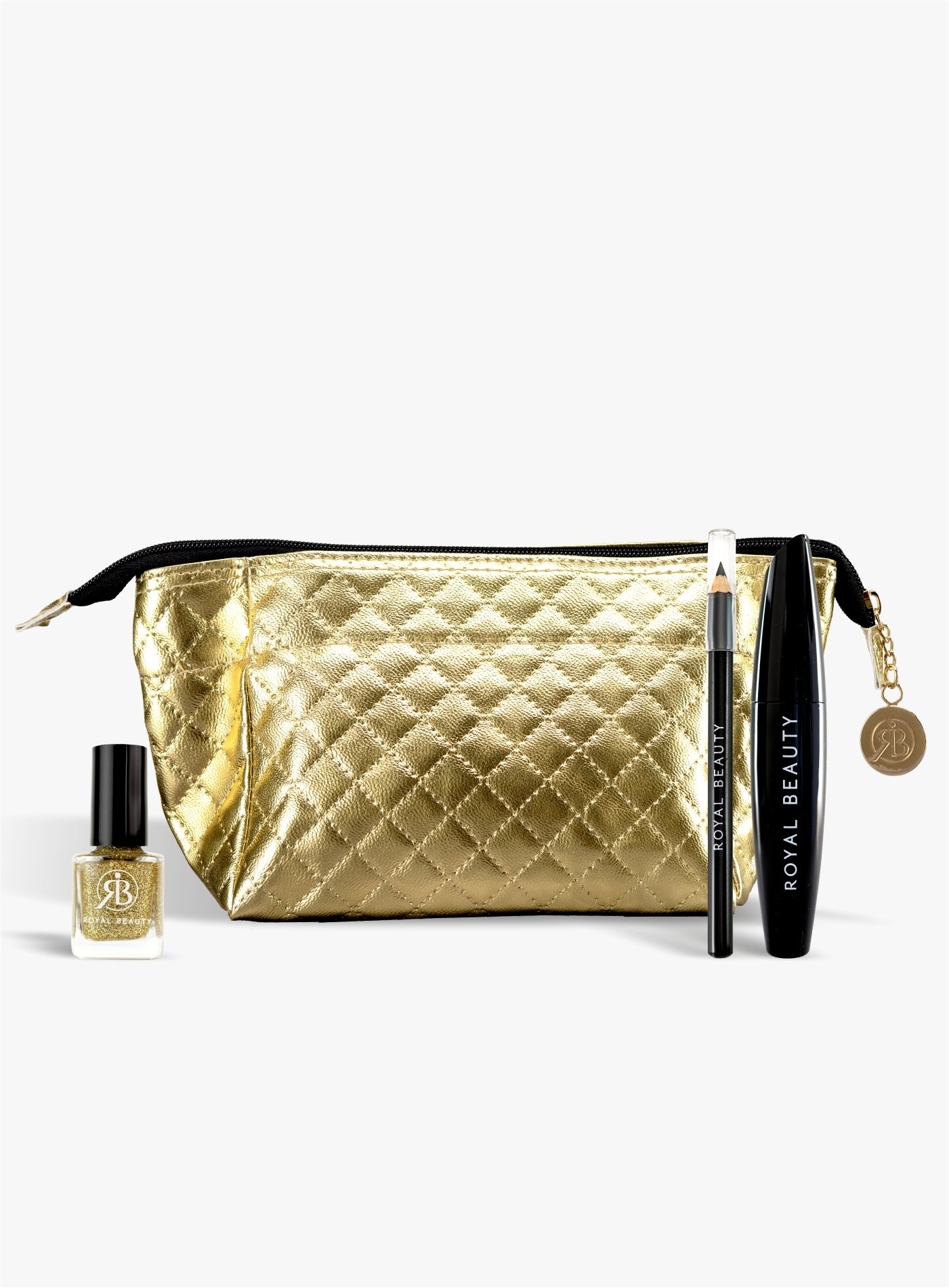 Pochette Arianna con mascara, matita e smalto -  | Royal Beauty