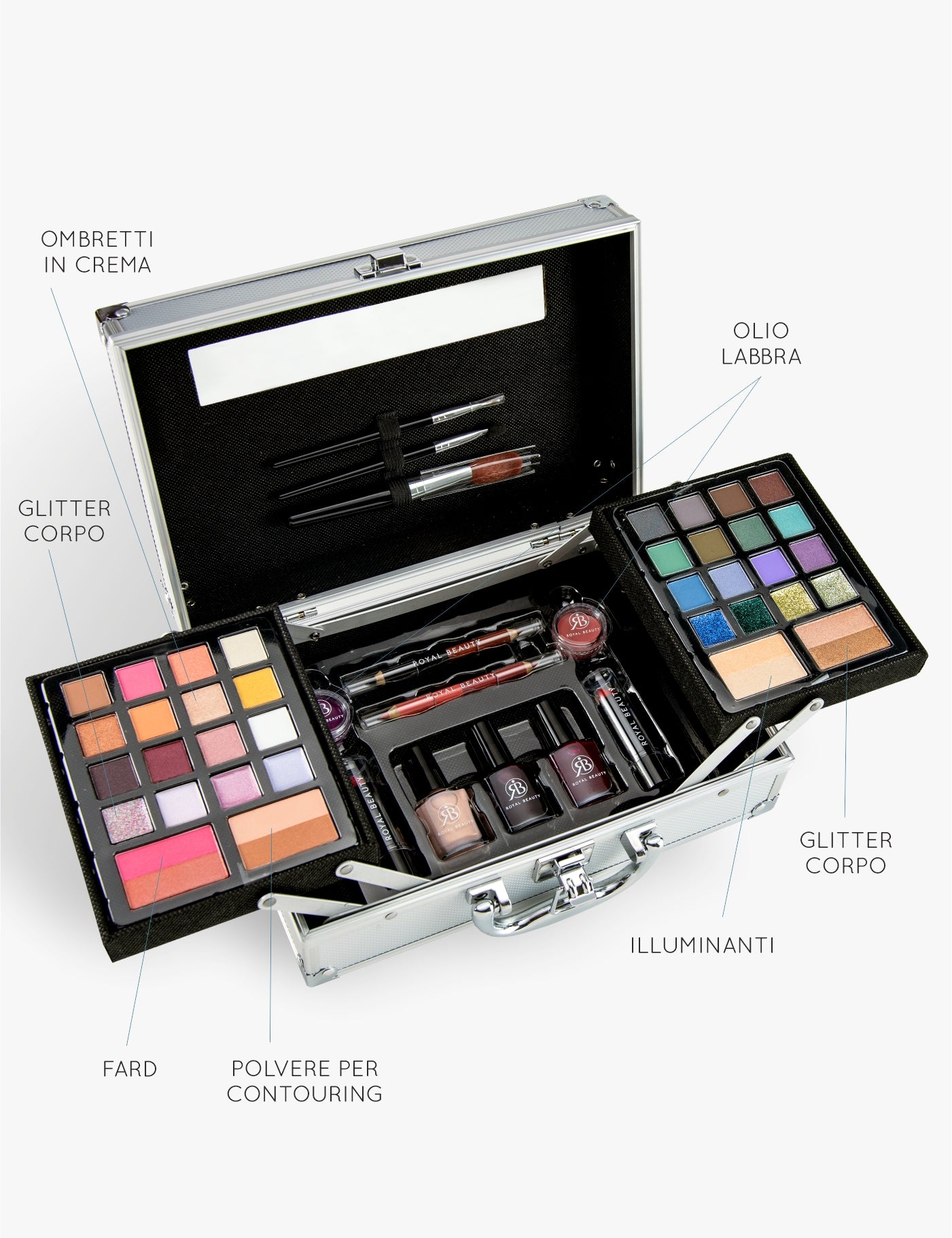 Valigetta Royal Beauty Kit Pochette Make Up VALIGETTA CON MAKE UP