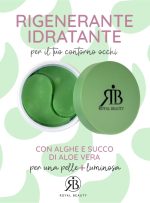 Maschera occhi in idrogel rigenerante e idratante