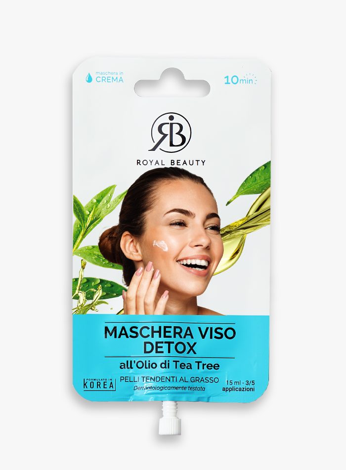 Detox-Gesichtsmaske mit Teebaumöl