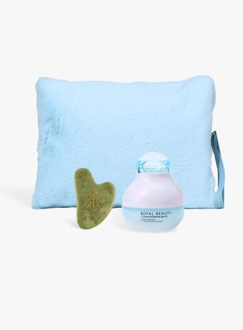 Pochette Morbida con Crema Idratante Giorno e Gua Sha